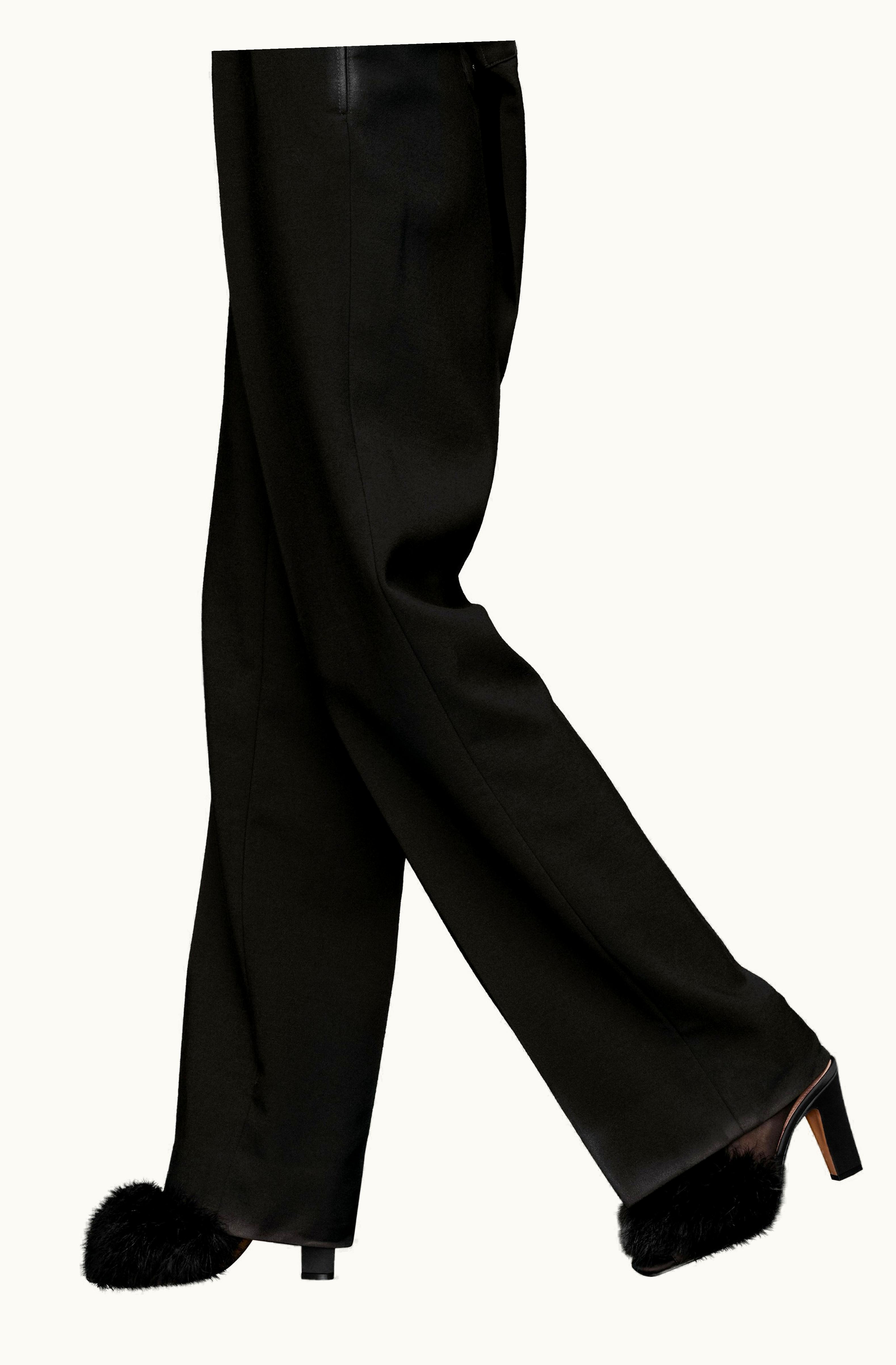 Maison Margiela Maison Margiela Feather Mules Black