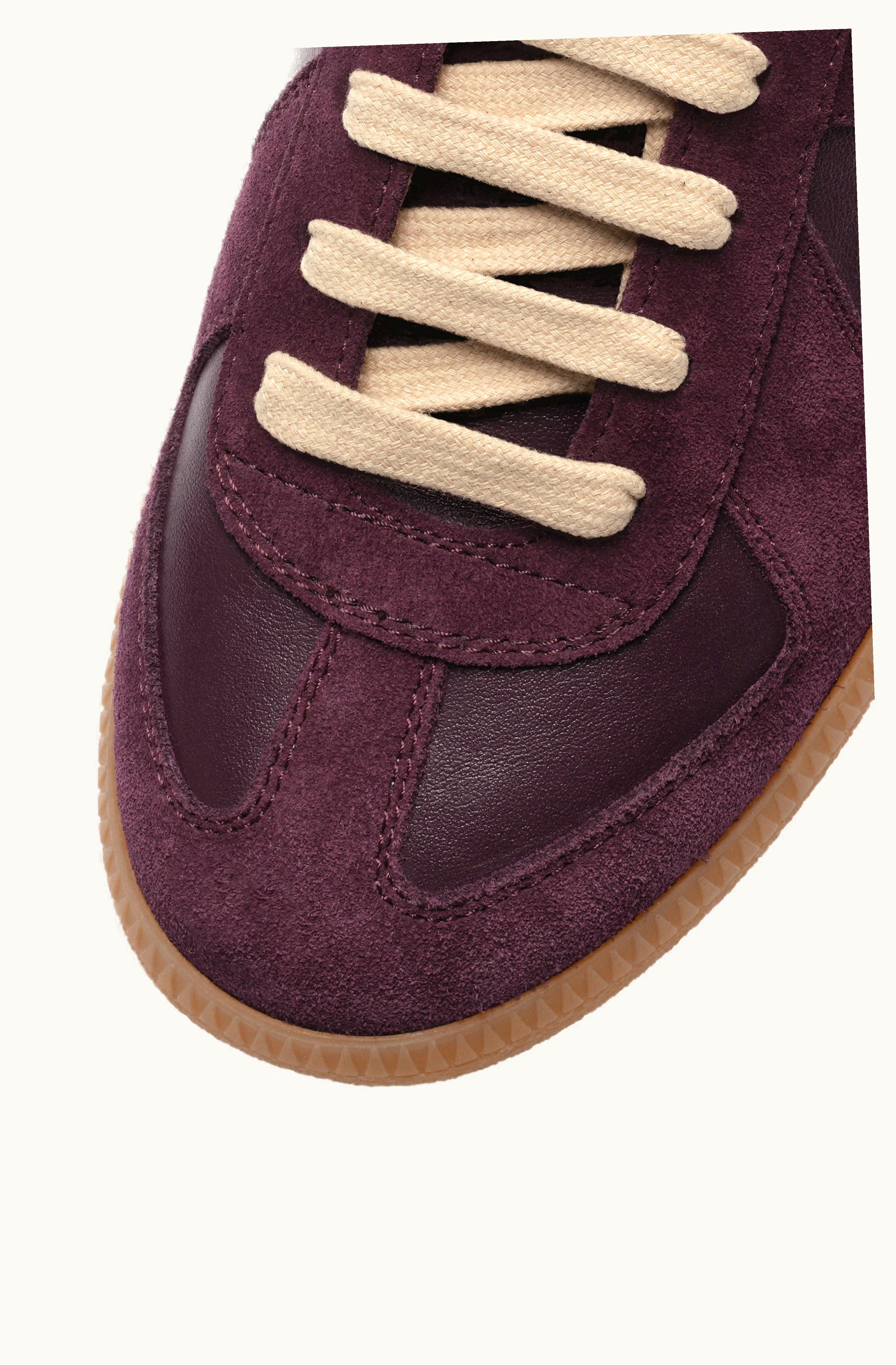 Maison Margiela Maison Margiela Women's Replica Sneakers In Nappa Leather Merlot