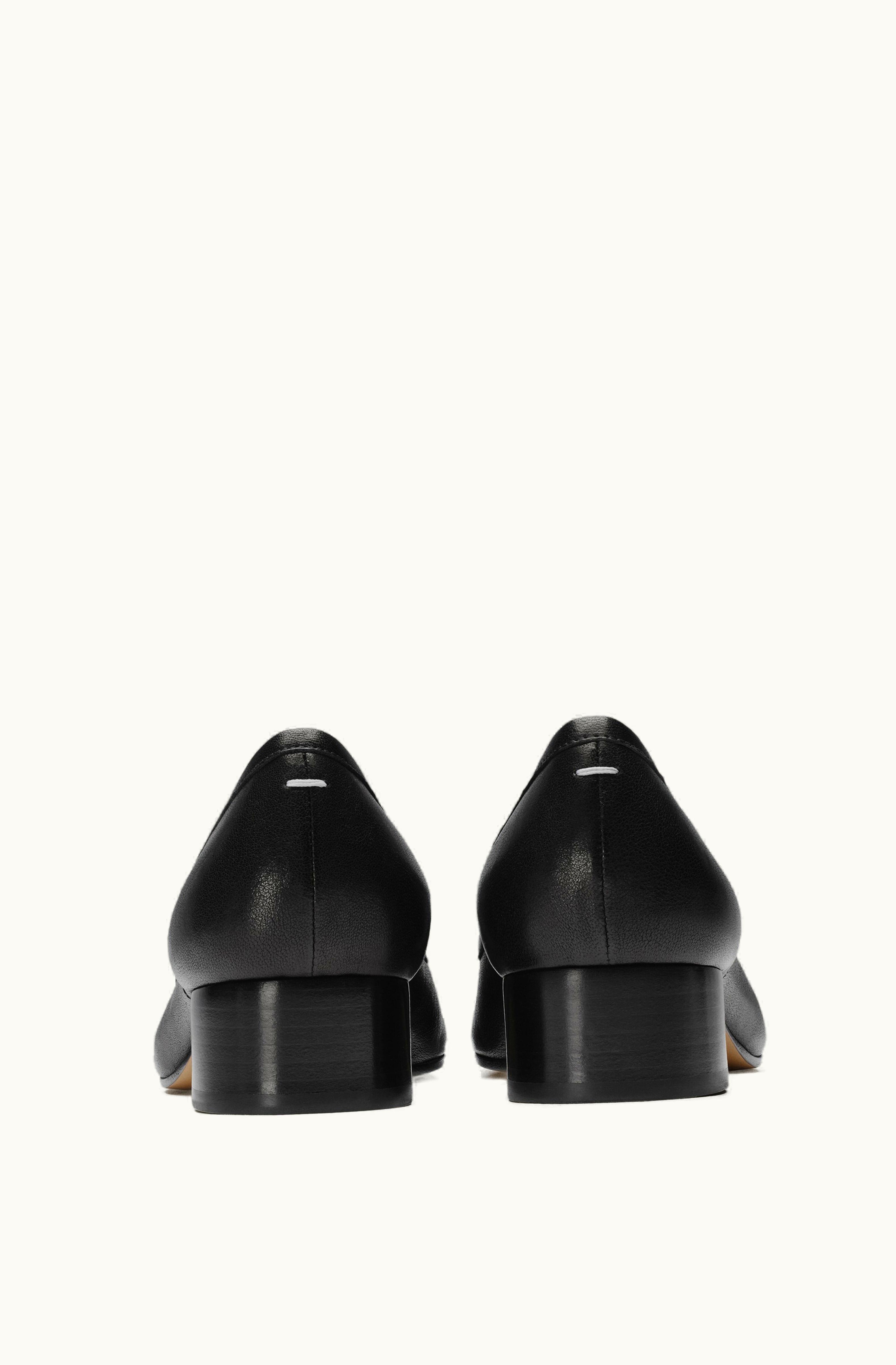 Maison Margiela Maison Margiela Tabi Cylindrical-Heel Ballerinas Black