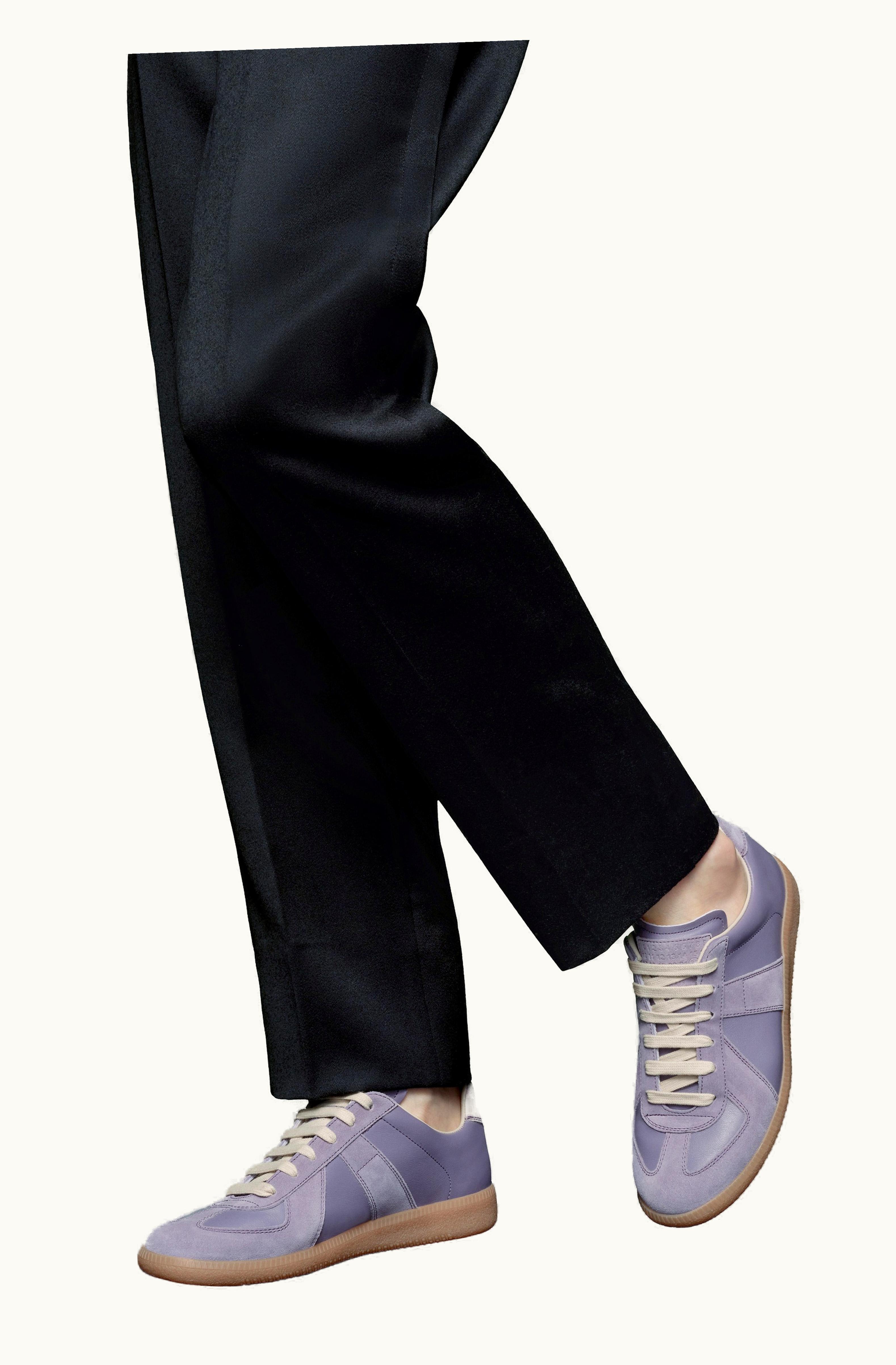 Maison Margiela Maison Margiela Women's Replica Sneakers In Nappa Leather Wisteria