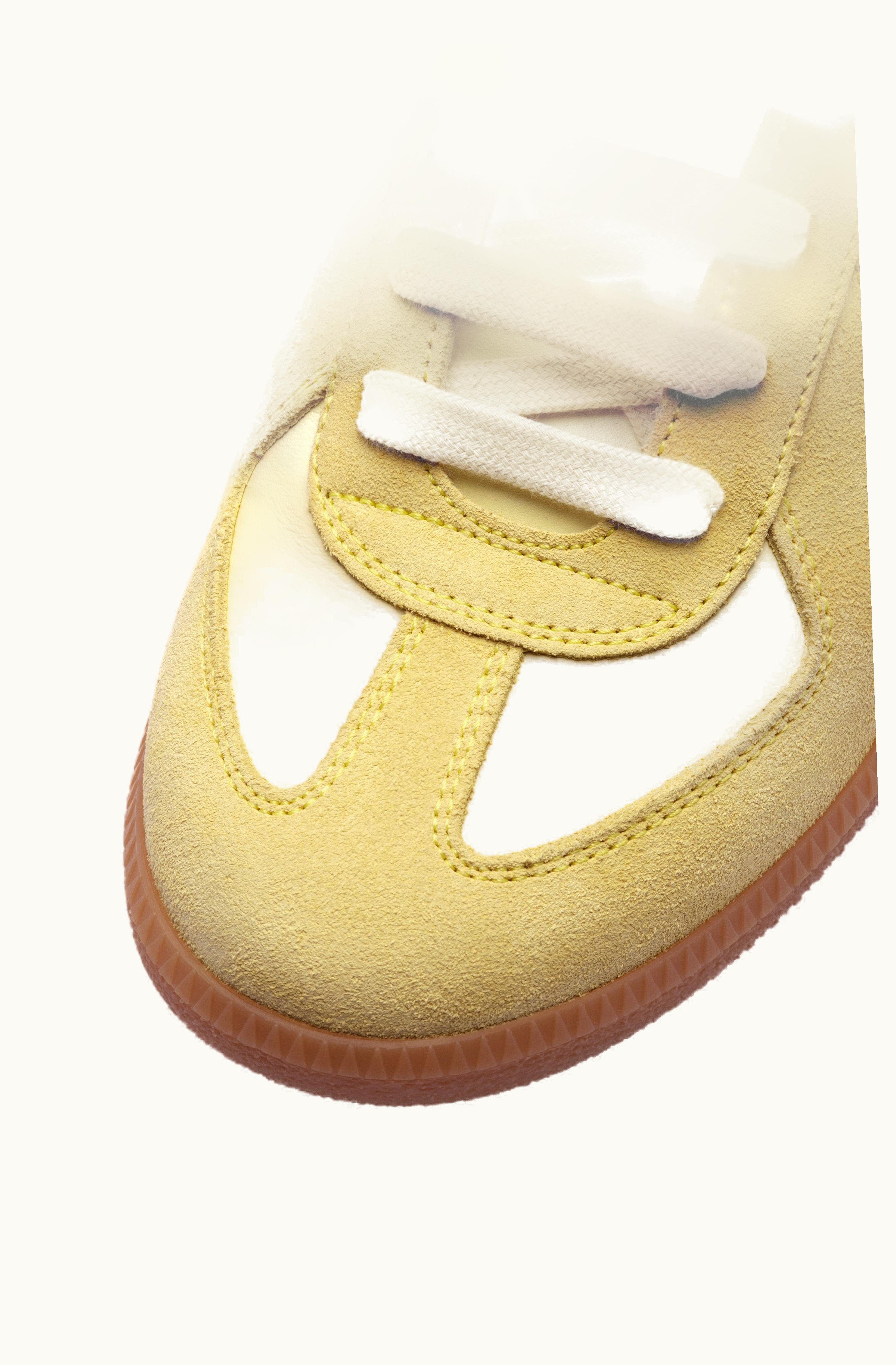 Maison Margiela Maison Margiela Women's Replica Sneakers In Nappa Leather Lemon