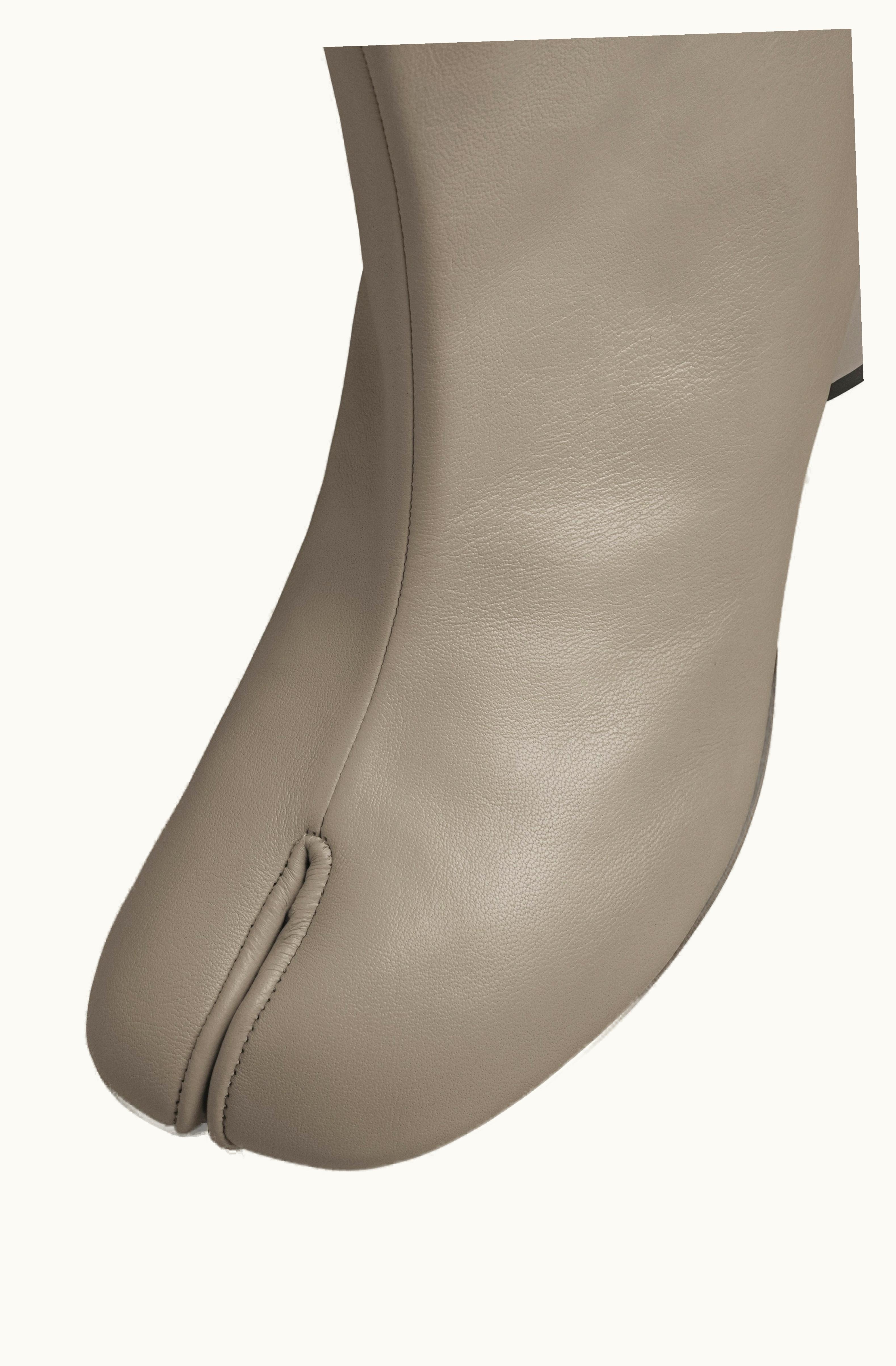 Maison Margiela Maison Margiela Tabi Low Heel Ankle Boots Grey