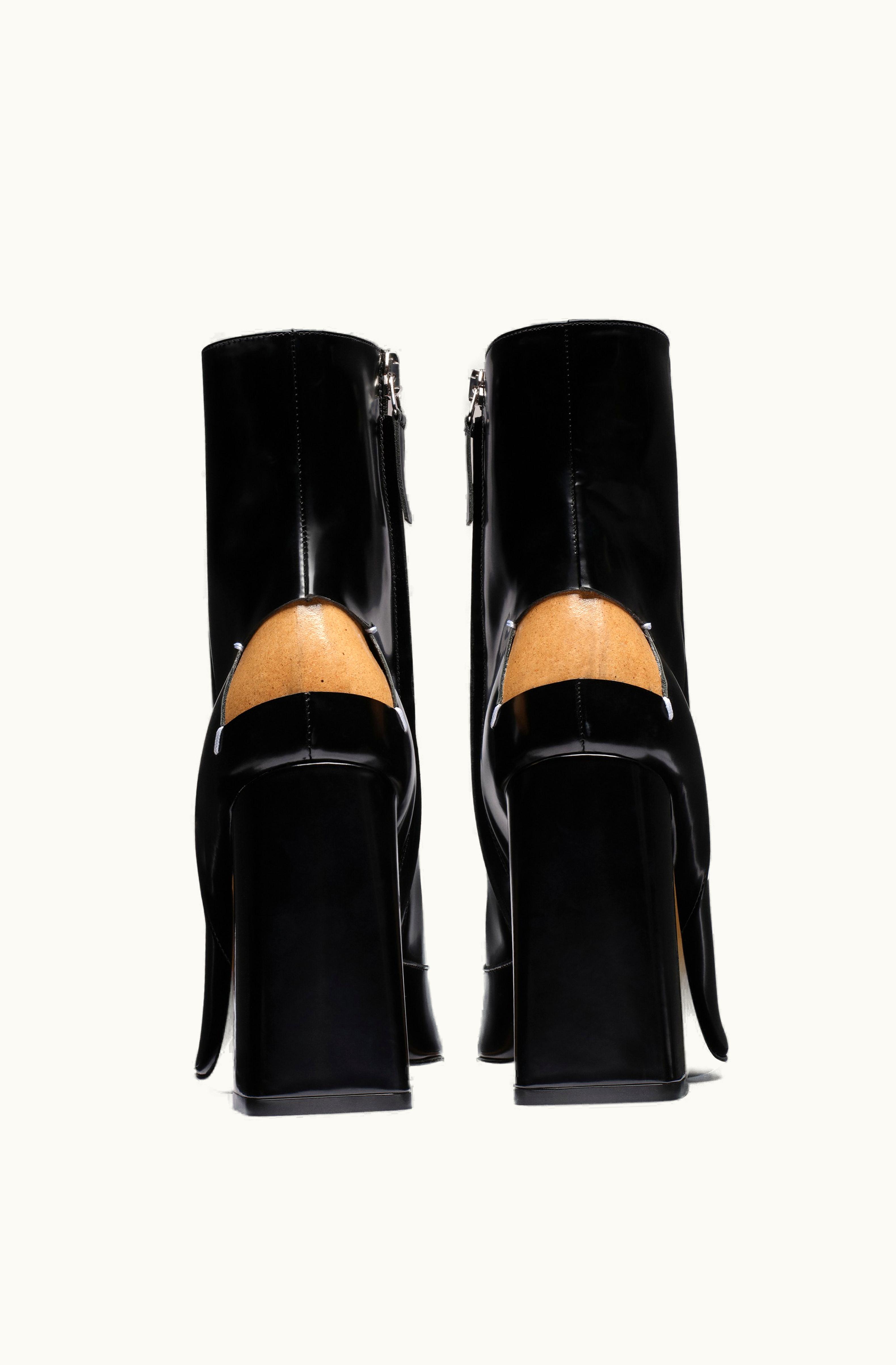 Maison Margiela Maison Margiela Four Stitches Décortiqué Boots Black Black