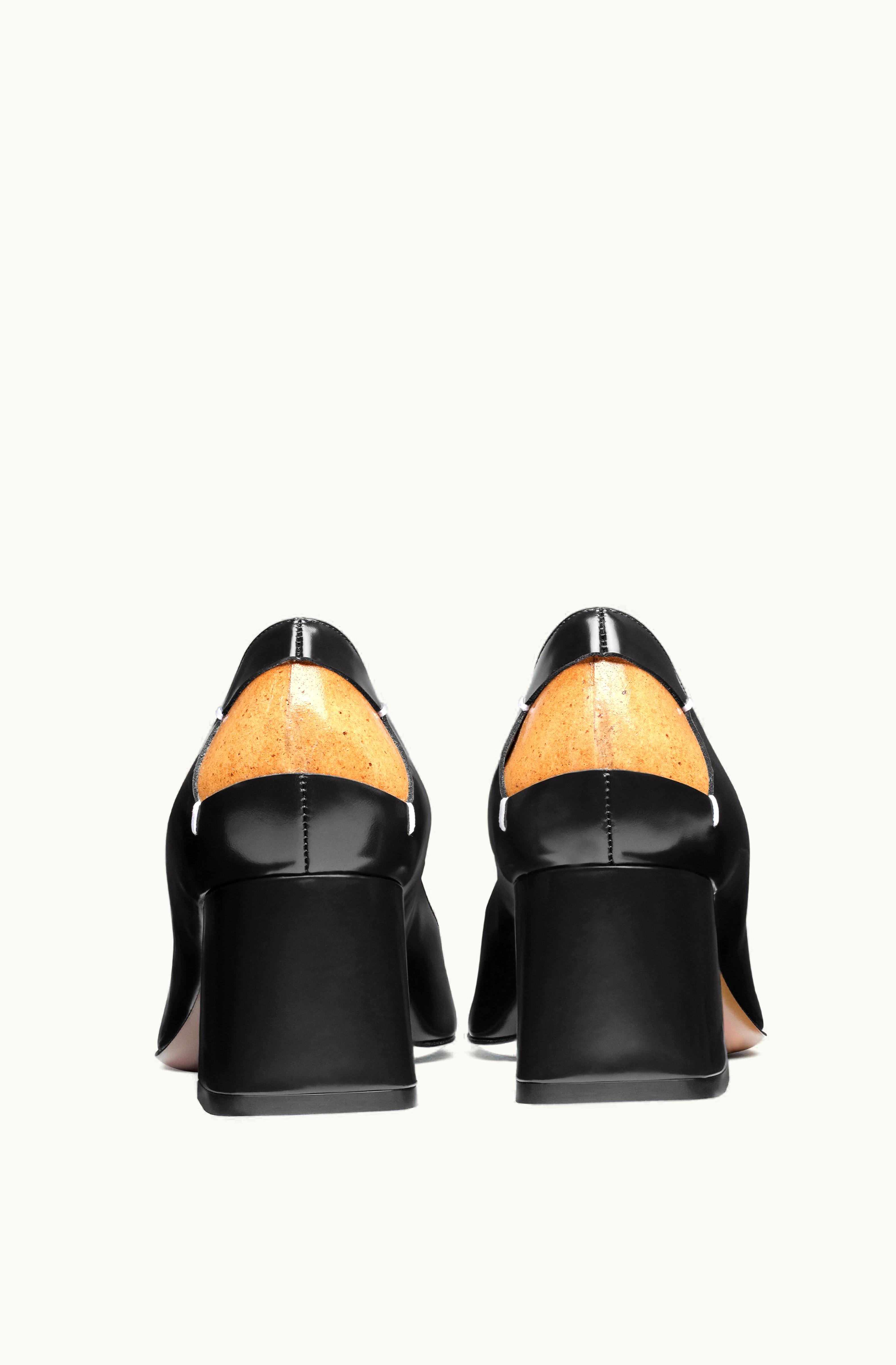 Maison Margiela Maison Margiela Décortiqué Court Shoes Tapenade Black