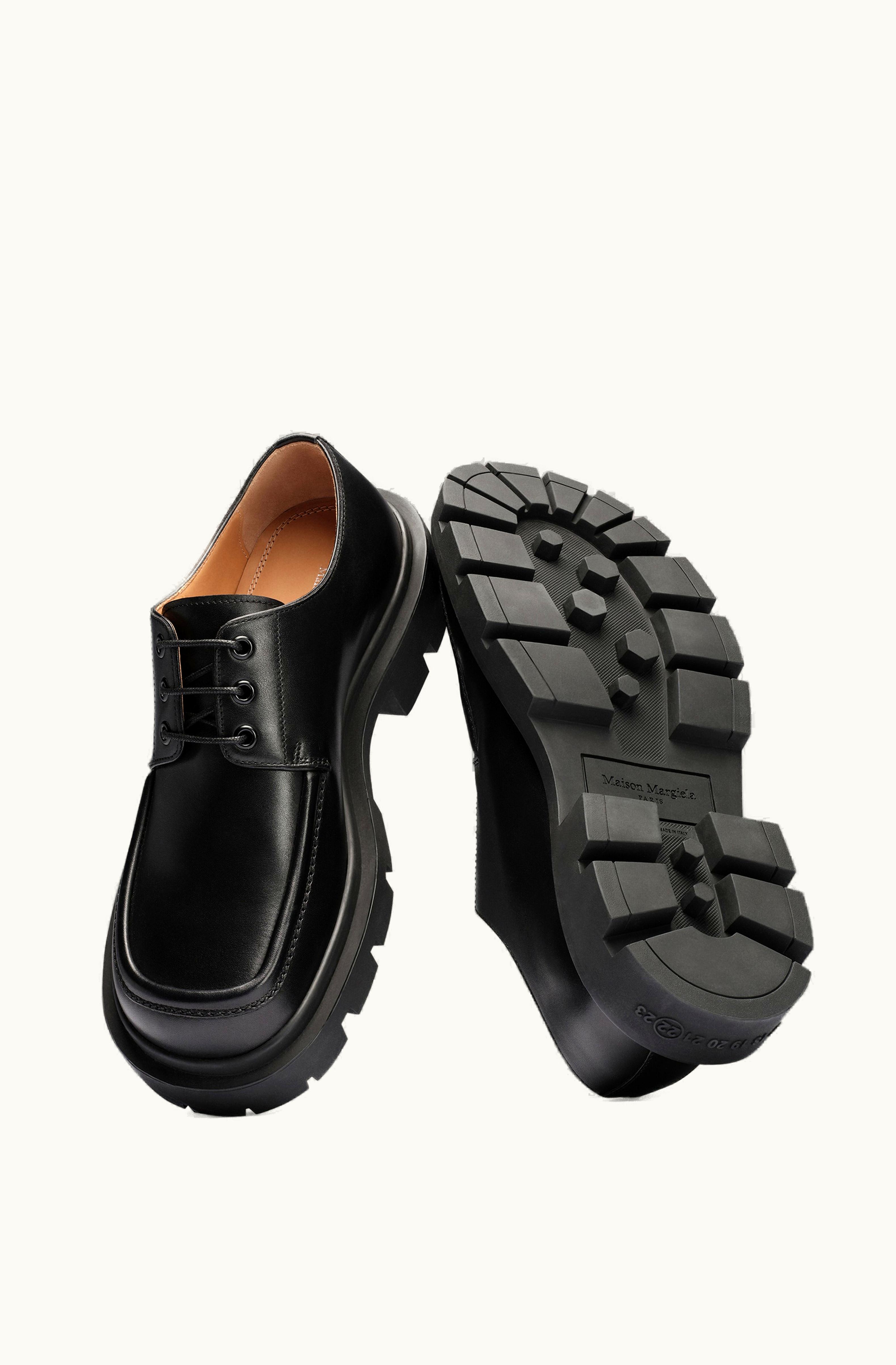 Maison Margiela Maison Margiela Men's Black Derby Shoes - Ivy Derbies Black