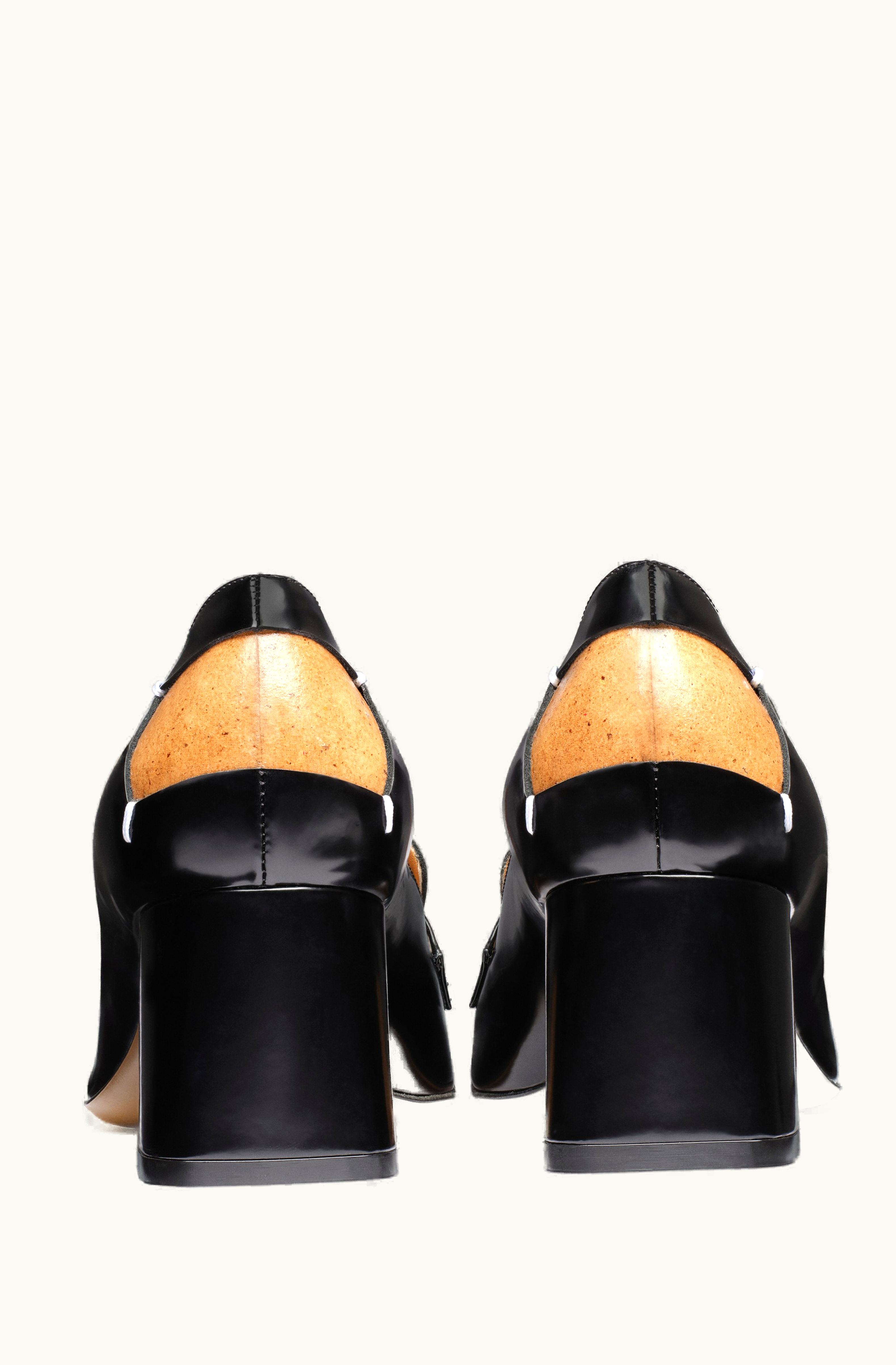 Maison Margiela Maison Margiela Décortiqué Court Shoes Black Black