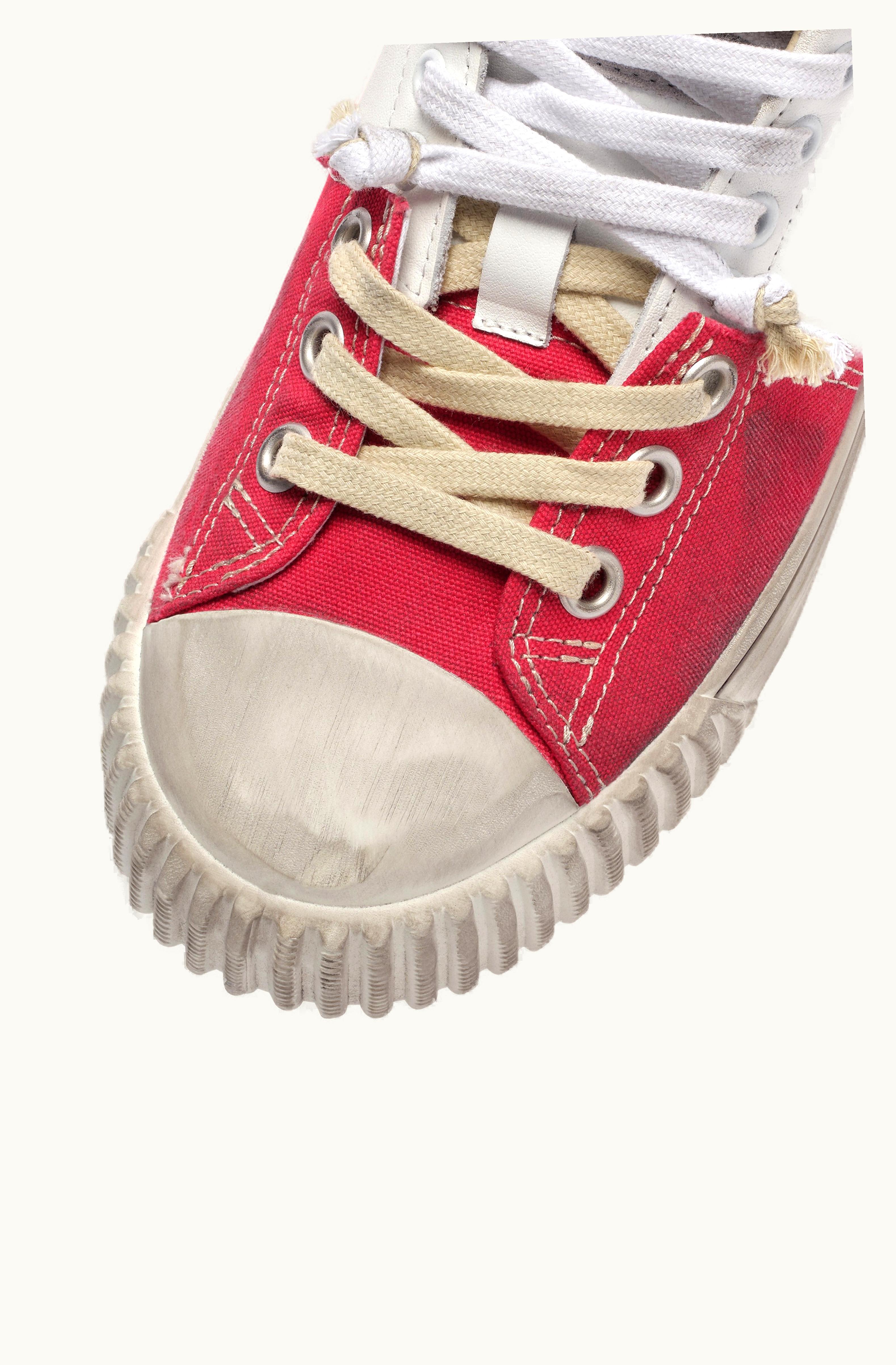Maison Margiela Maison Margiela New Evolution Low Red And White