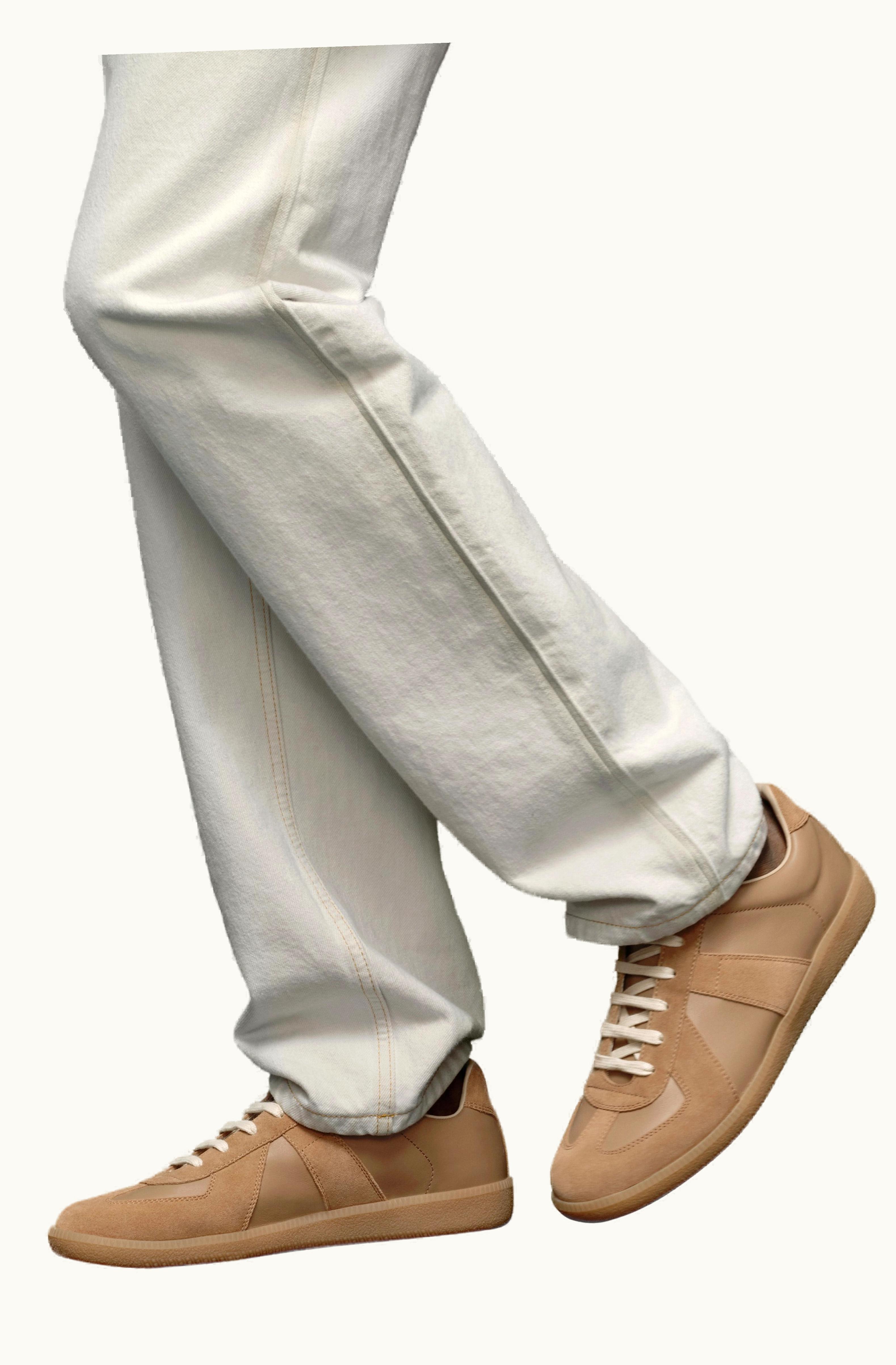 Maison Margiela Maison Margiela Women's Replica Sneakers In Nappa Leather Chamois