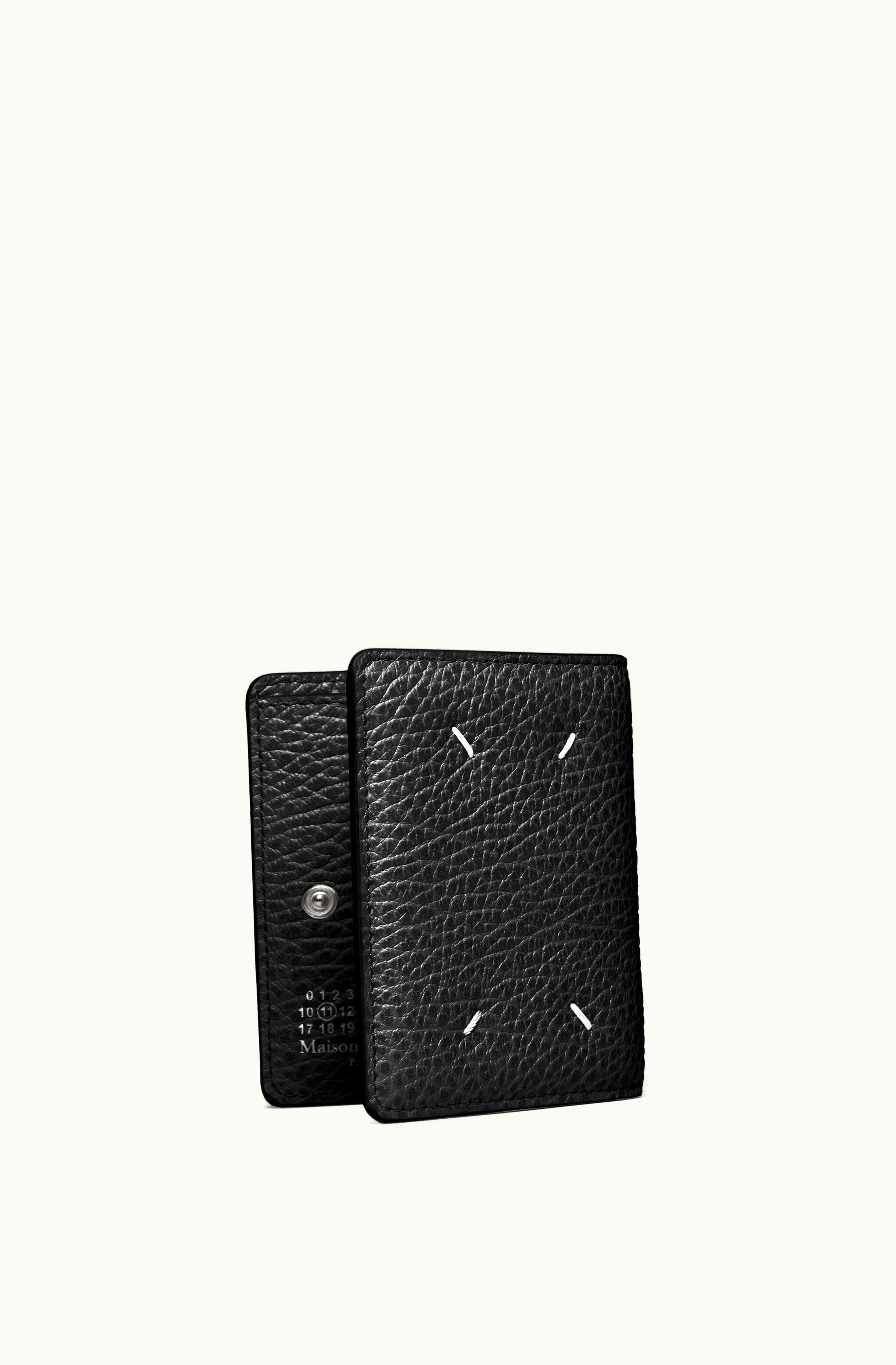 Maison Margiela Maison Margiela Women's Four Stitches Pocket Cardholder Black