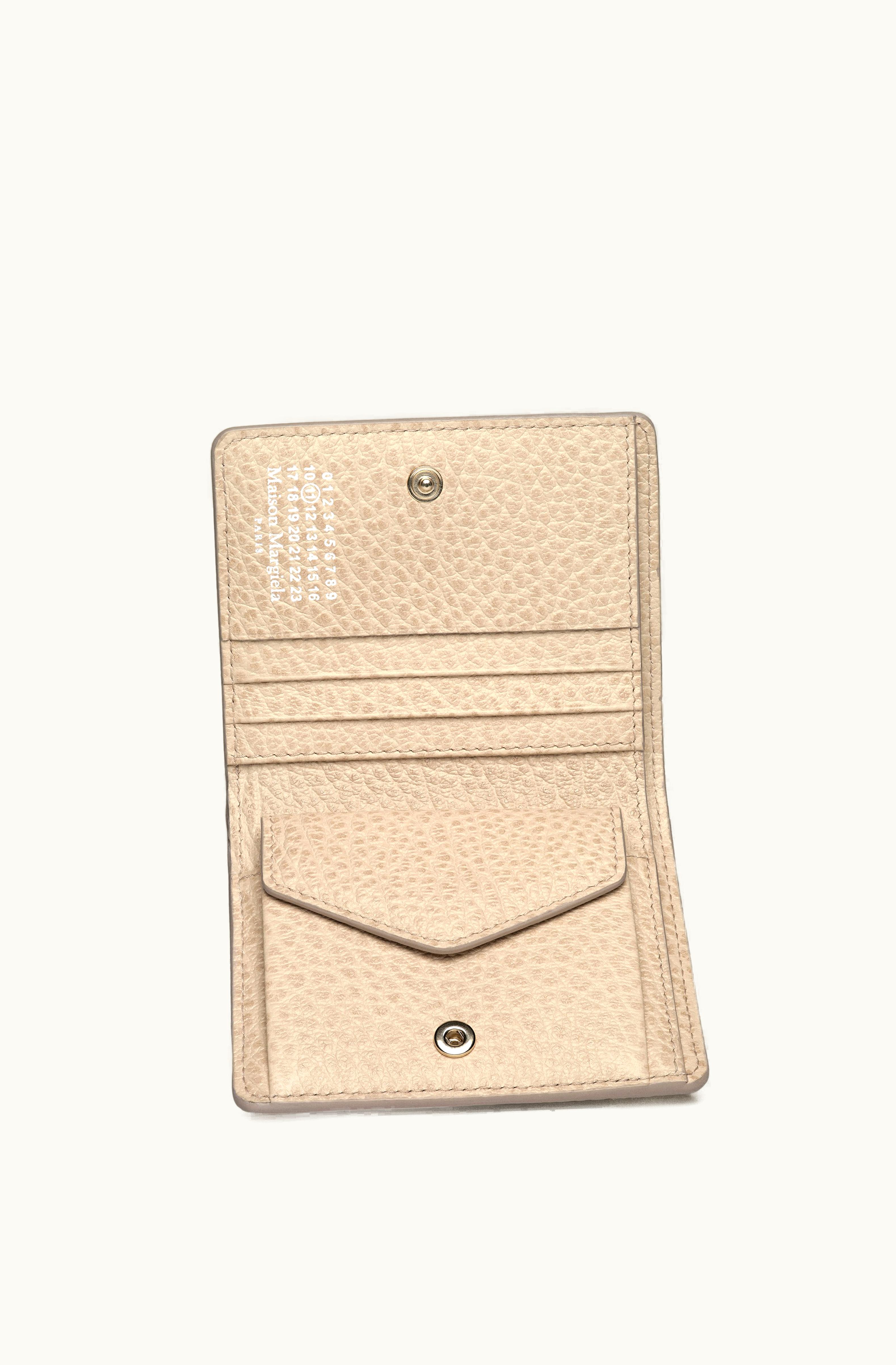 Maison Margiela Maison Margiela Women's Four Stitches Pocket Cardholder Almond