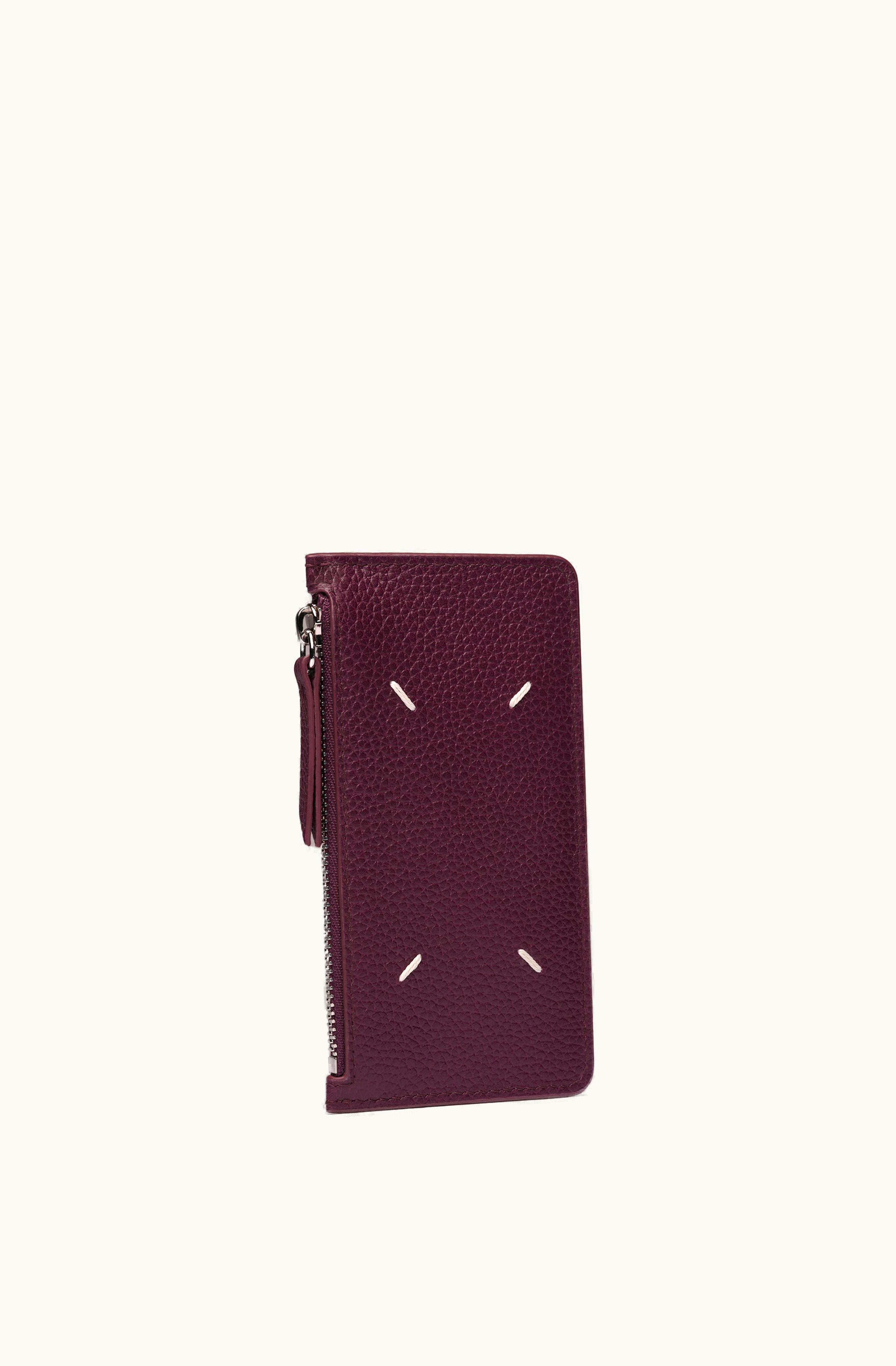 Maison Margiela Maison Margiela Recicla Wallet Grainy Calf Leather Fig Limited Edition