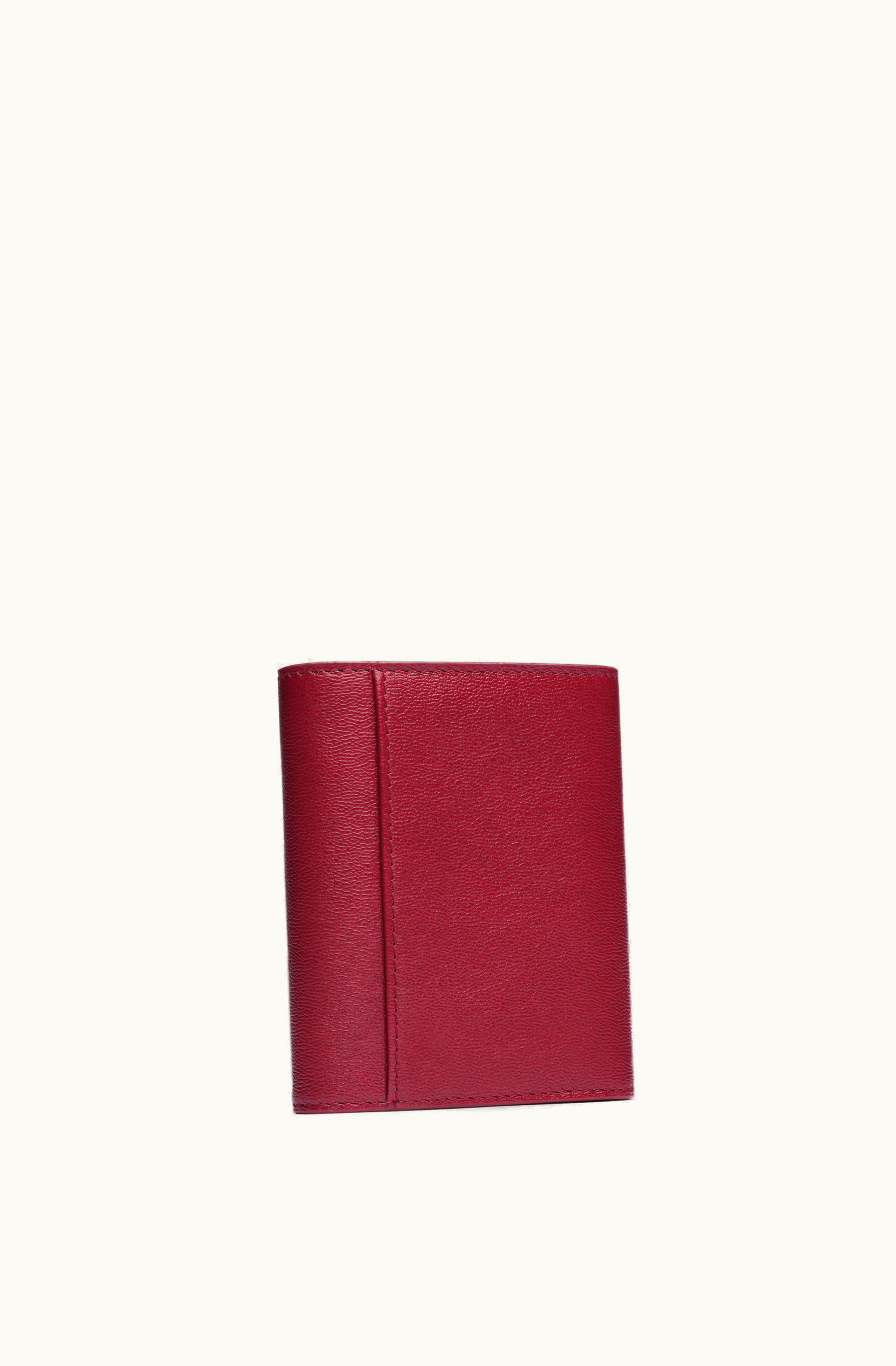 Maison Margiela Maison Margiela Recicla Four Stitches Wallet Haute Red