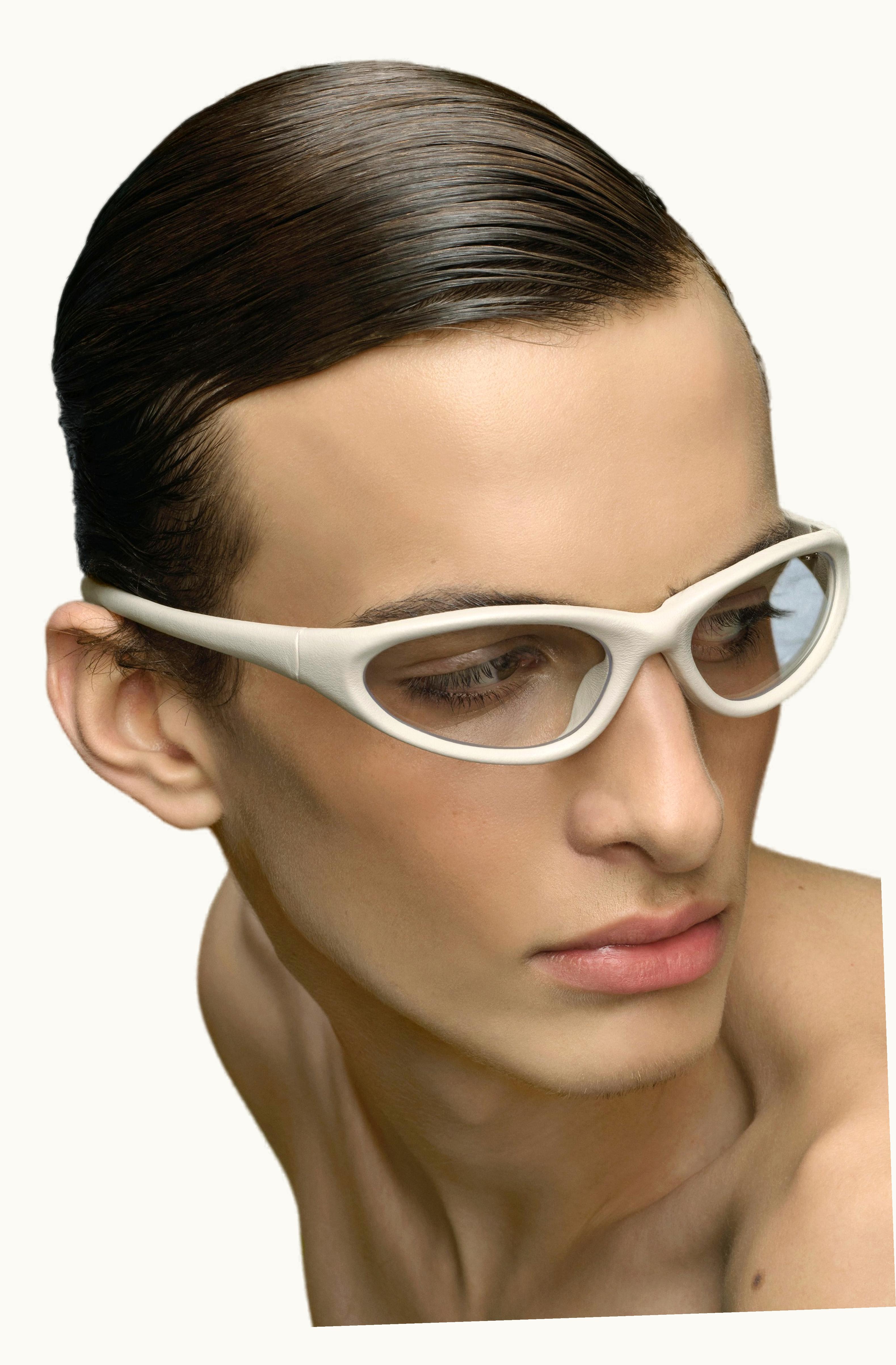 Maison Margiela Maison Margiela MM X Gentle Monster MM115 Leather White