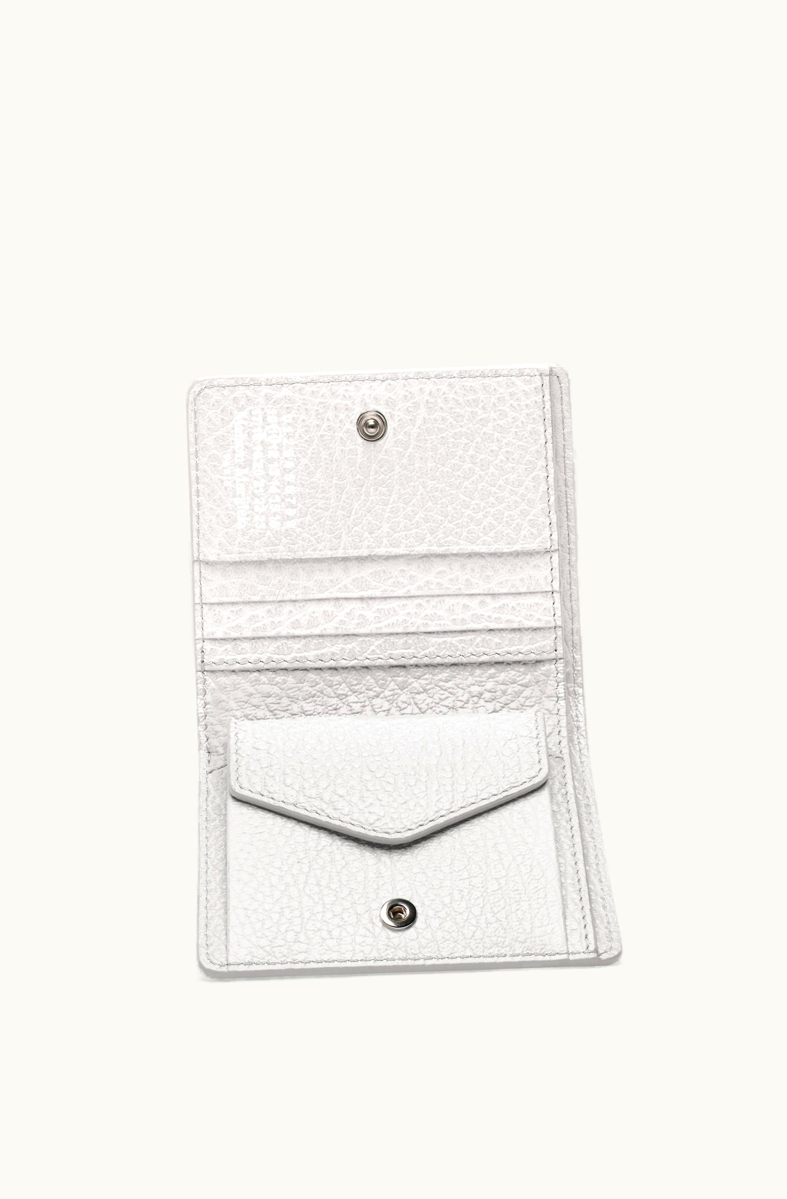 Maison Margiela Maison Margiela Women's Four Stitches Pocket Cardholder White