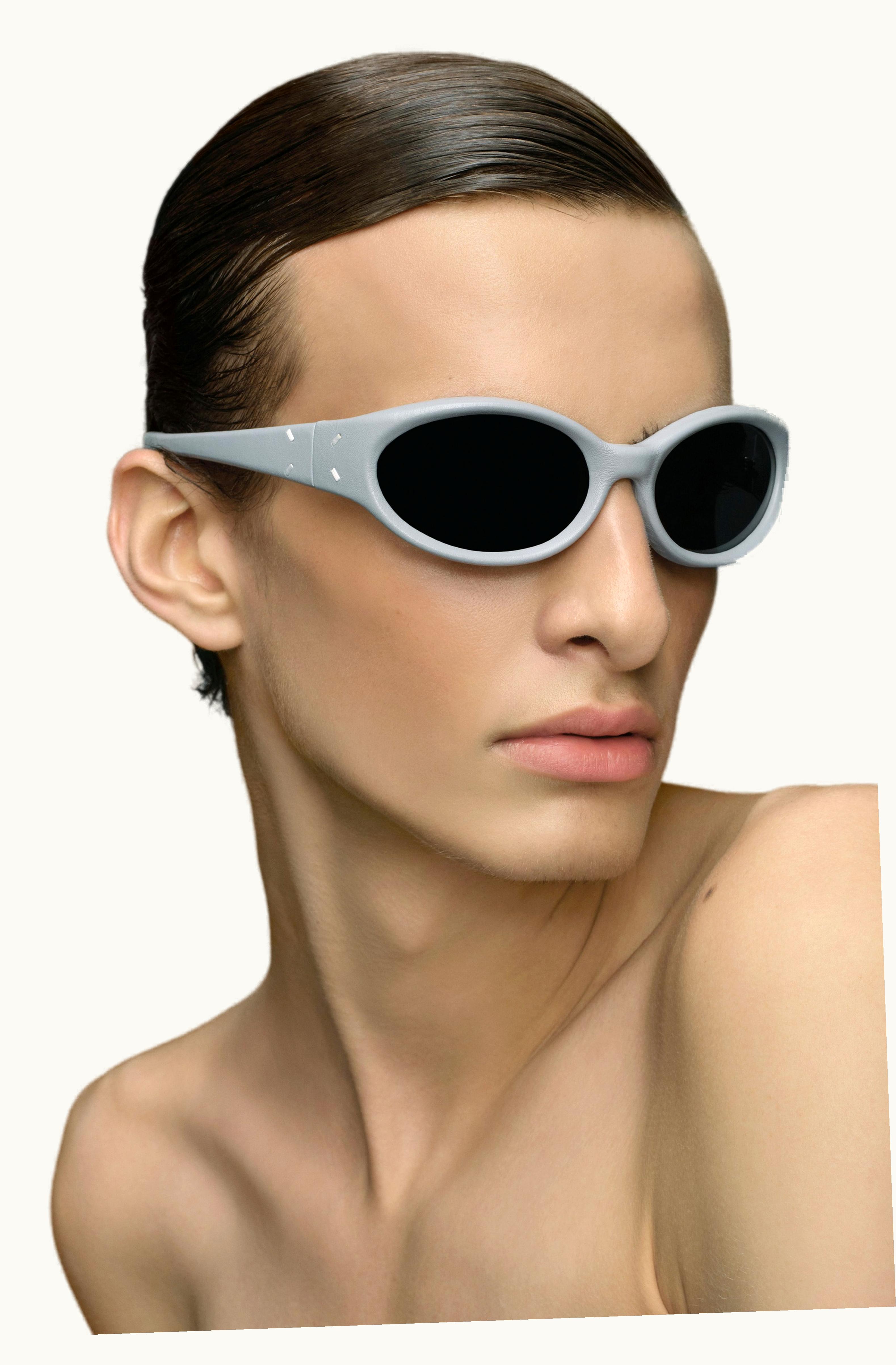 Maison Margiela Maison Margiela MM X Gentle Monster MM104 Leather Blue