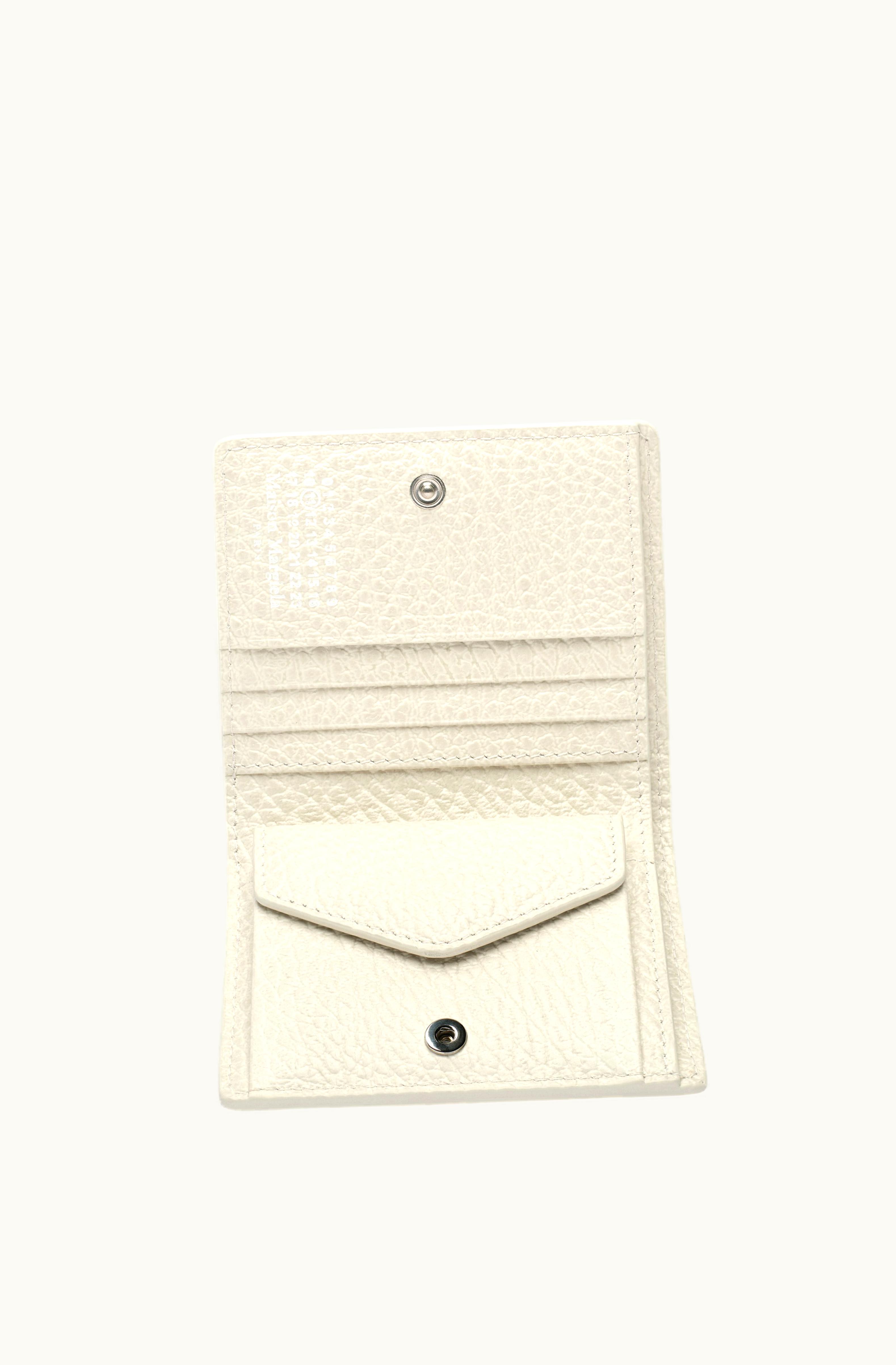 Maison Margiela Maison Margiela Women's Four Stitches Pocket Cardholder Light Grey