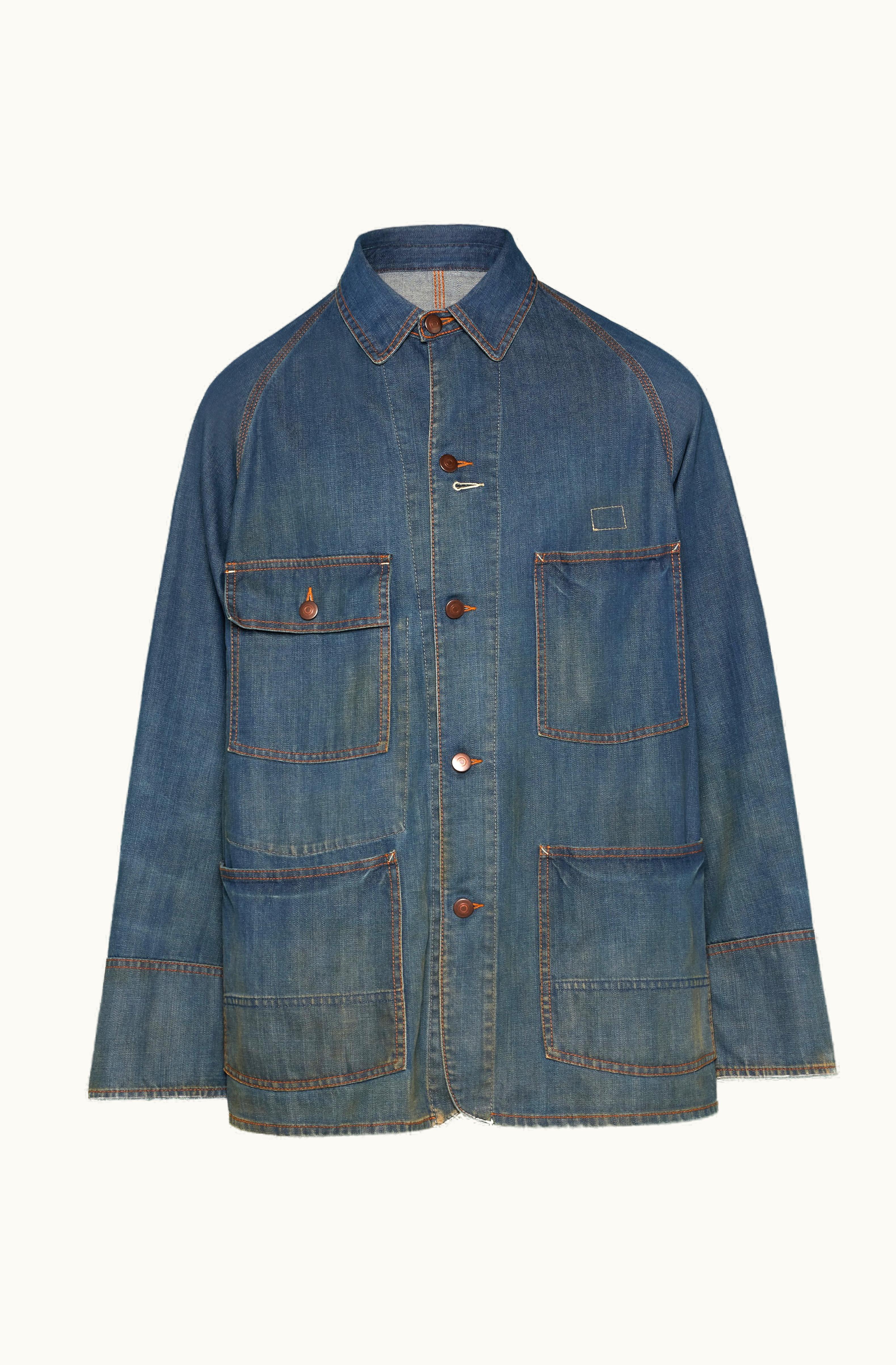 Maison Margiela Maison Margiela Japanese Denim Jacket Vintage Blue