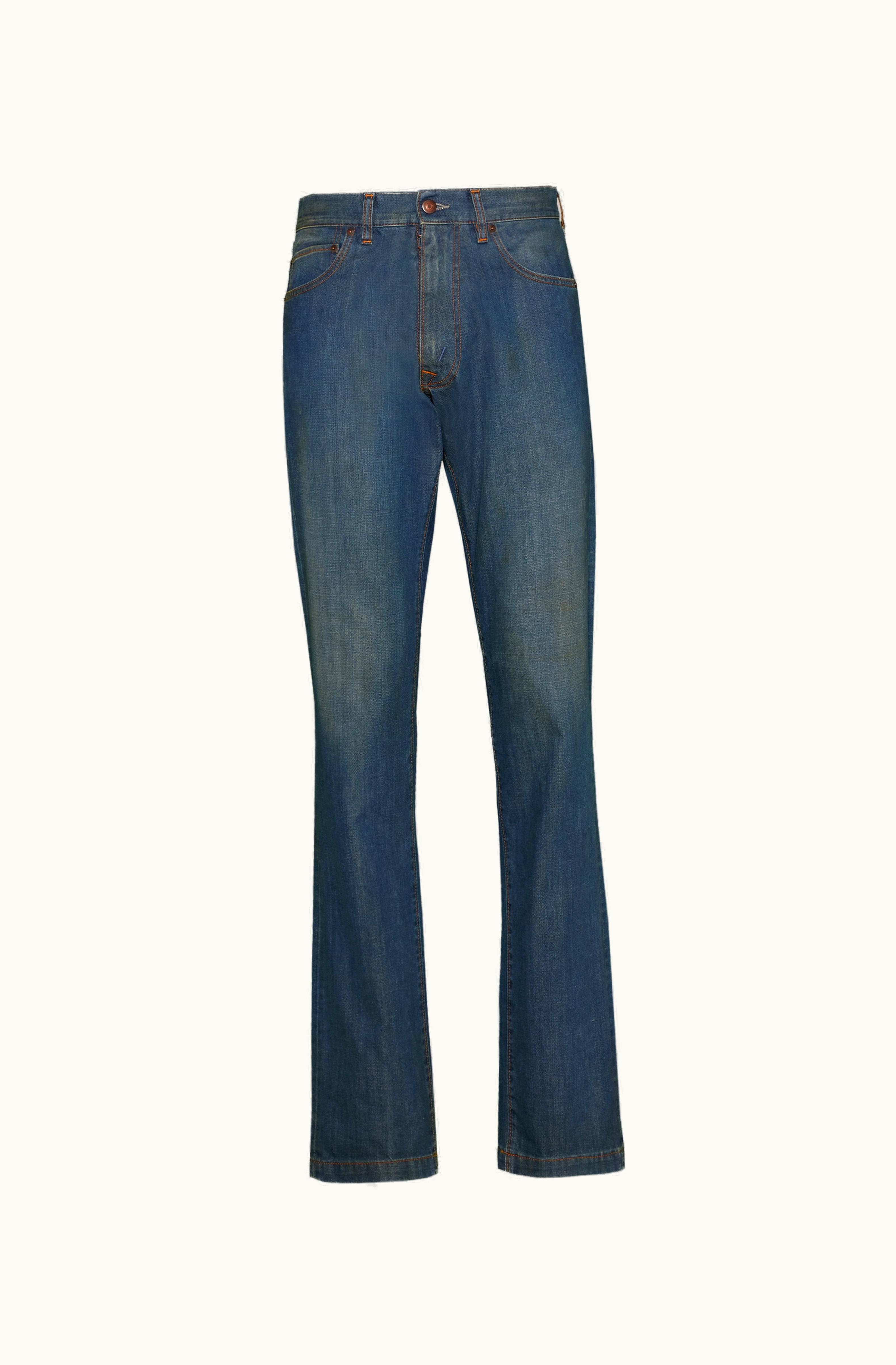 Maison Margiela Maison Margiela Americana Wash turn-up Jeans Vintage Blue