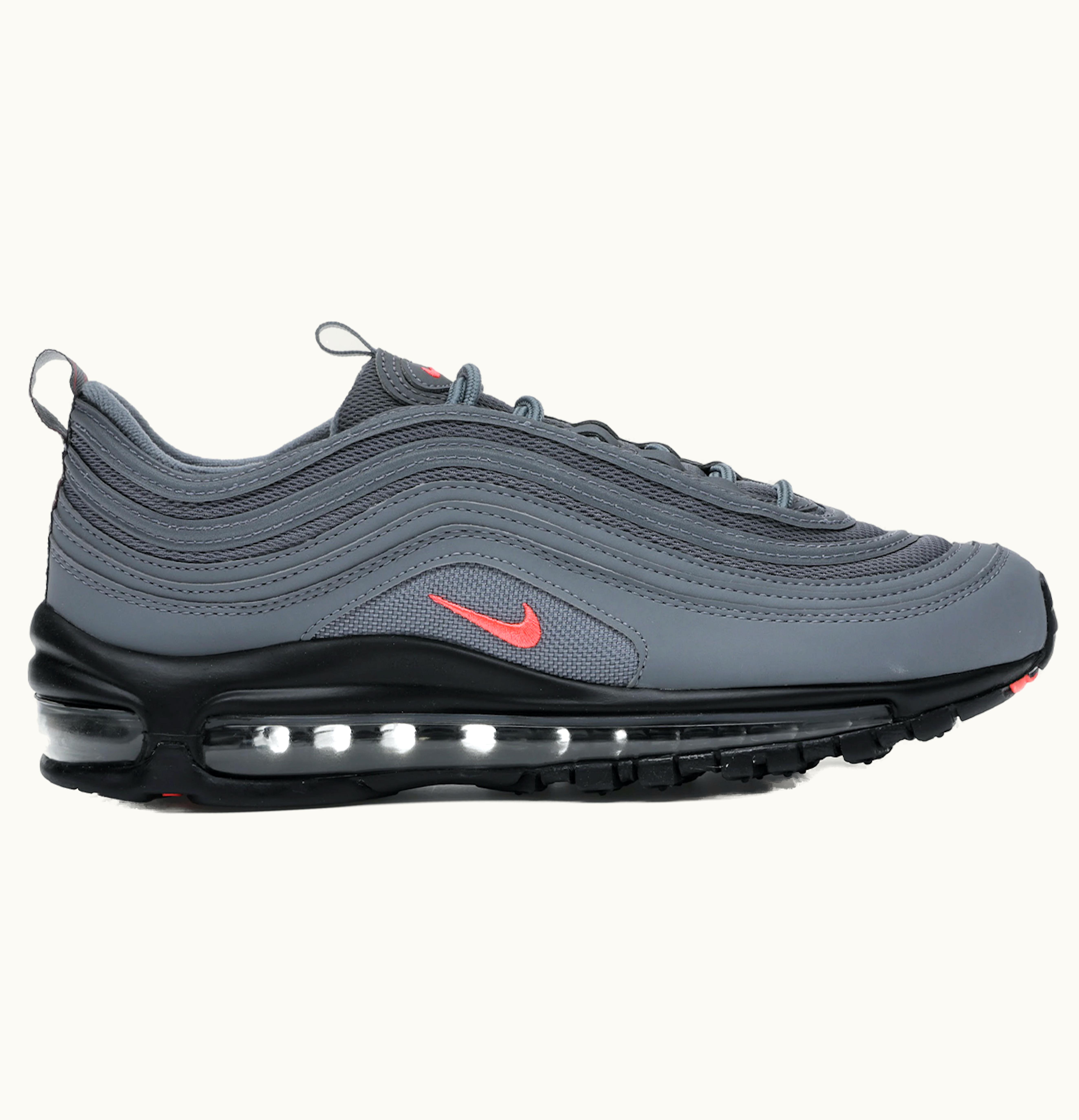 Nike Nike Air Max 97 Dark Grey Black Crimson GS