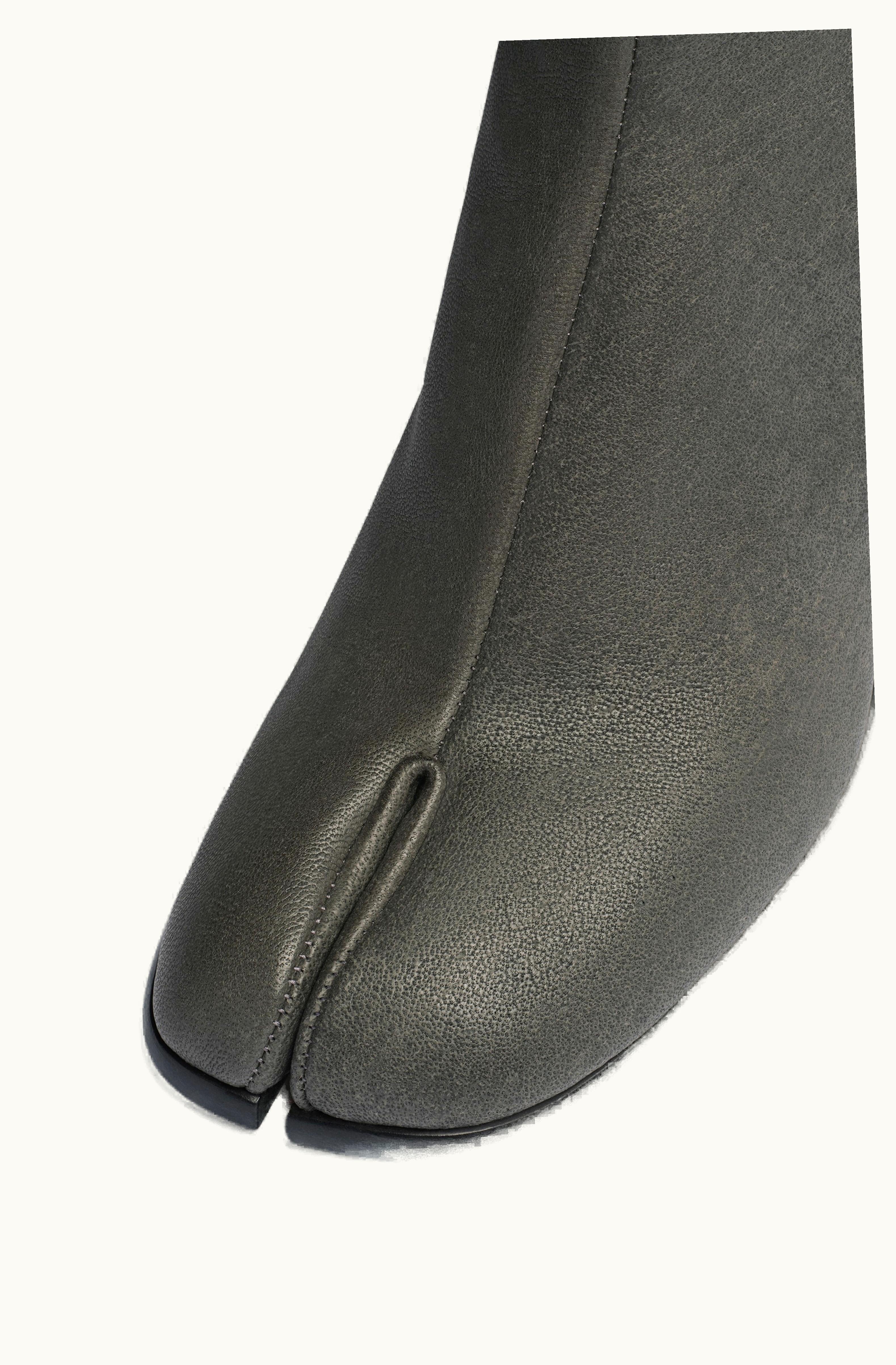 Maison Margiela Maison Margiela Tabi Leather Ankle Boots Nutmeg Dark Shadow