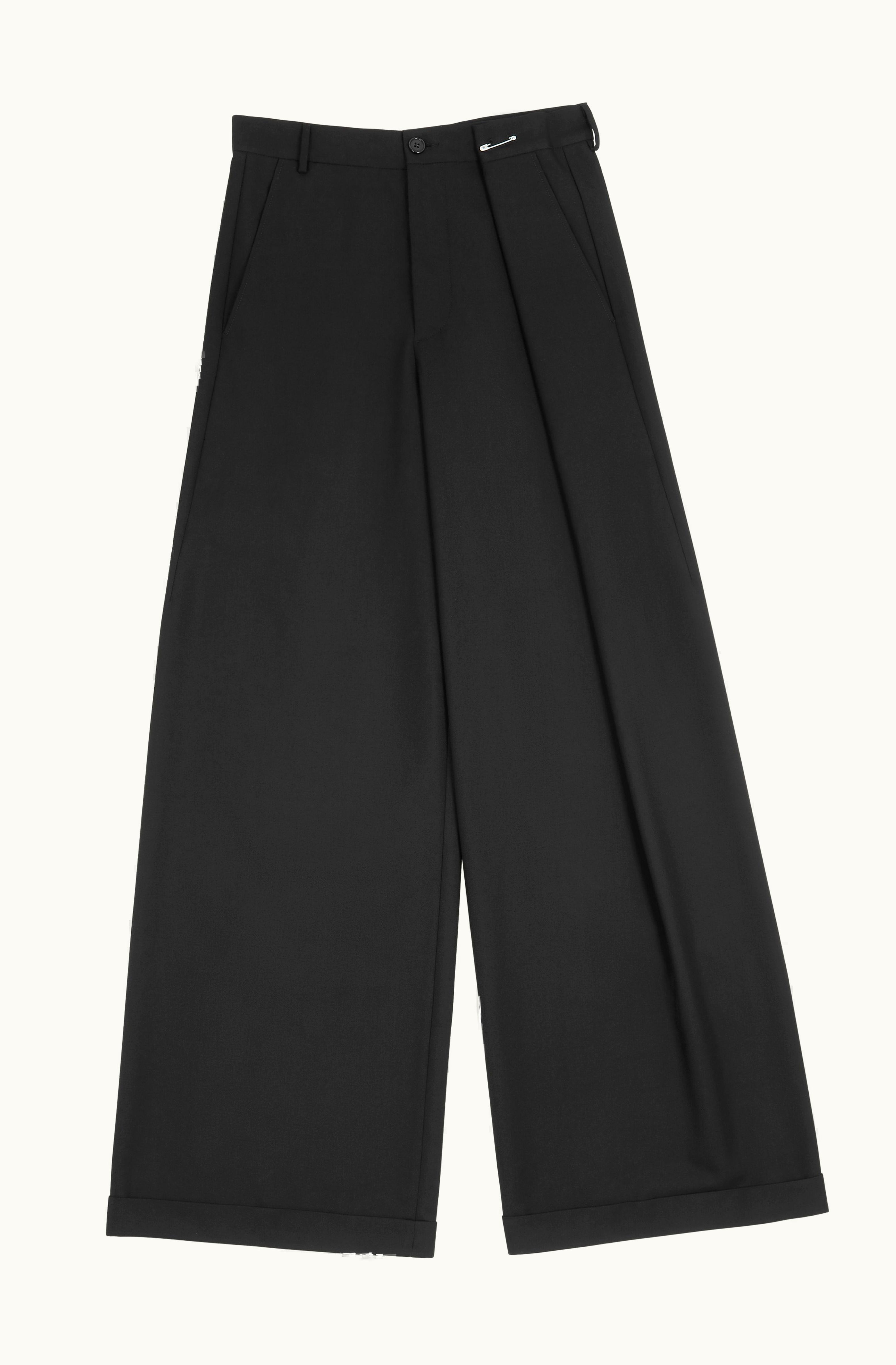 MM6 Maison Margiela MM6 Maison Margiela Tailoring Wool Trousers Black