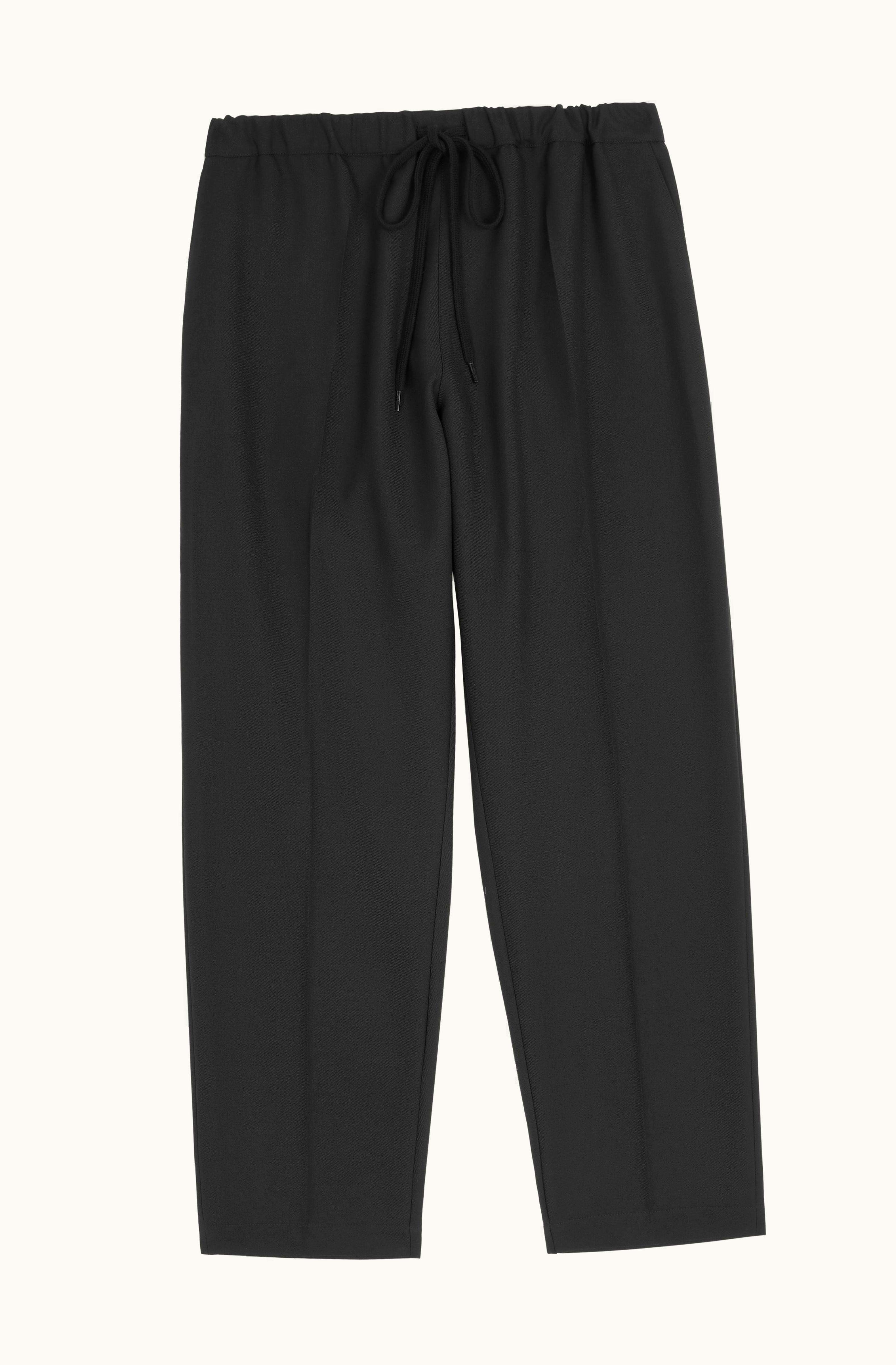 MM6 Maison Margiela MM6 Maison Margiela Black Tapered Tailored Trousers Black