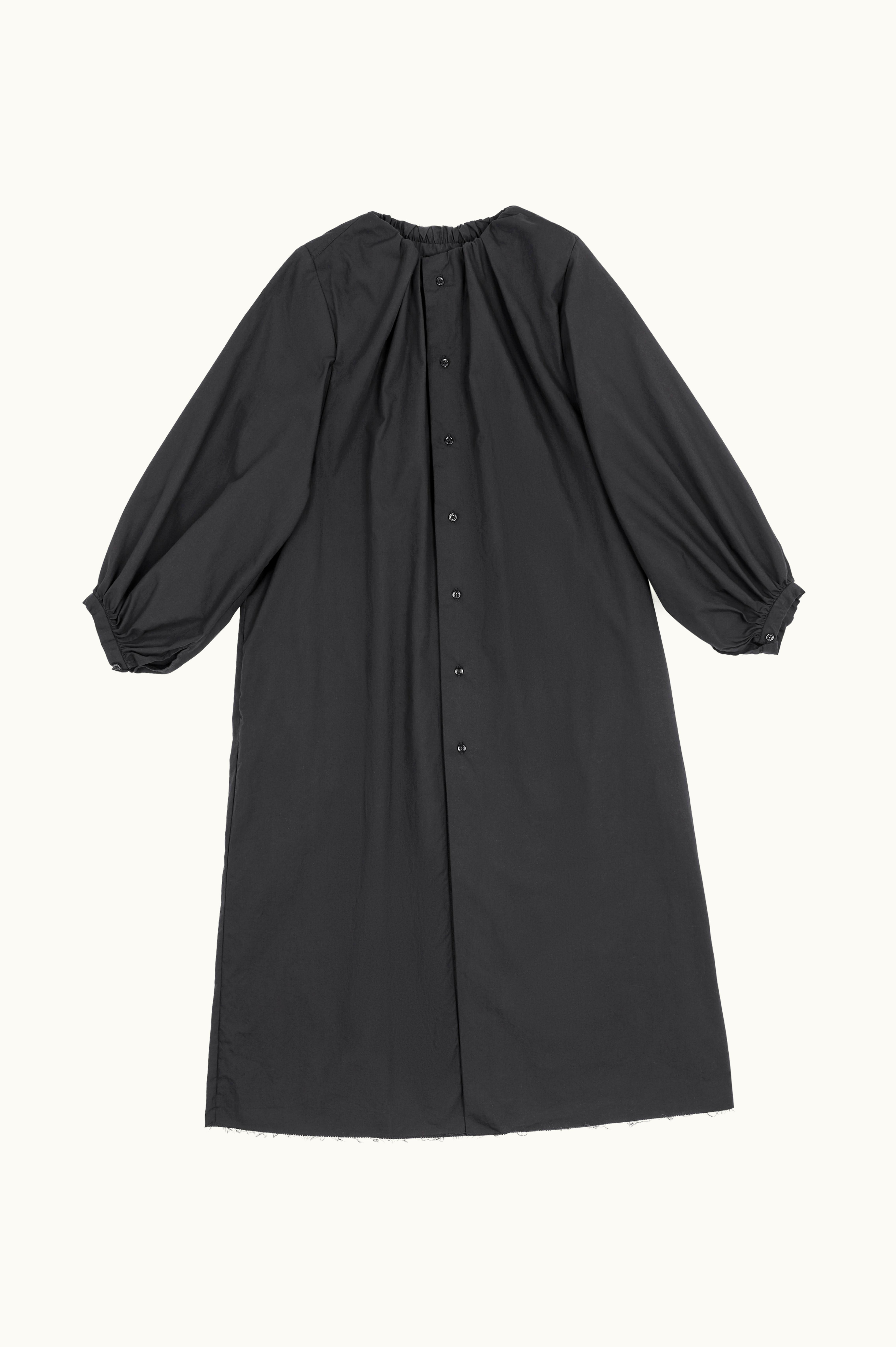 MM6 Maison Margiela MM6 Maison Margiela Cotton Poplin Midi Dress Black