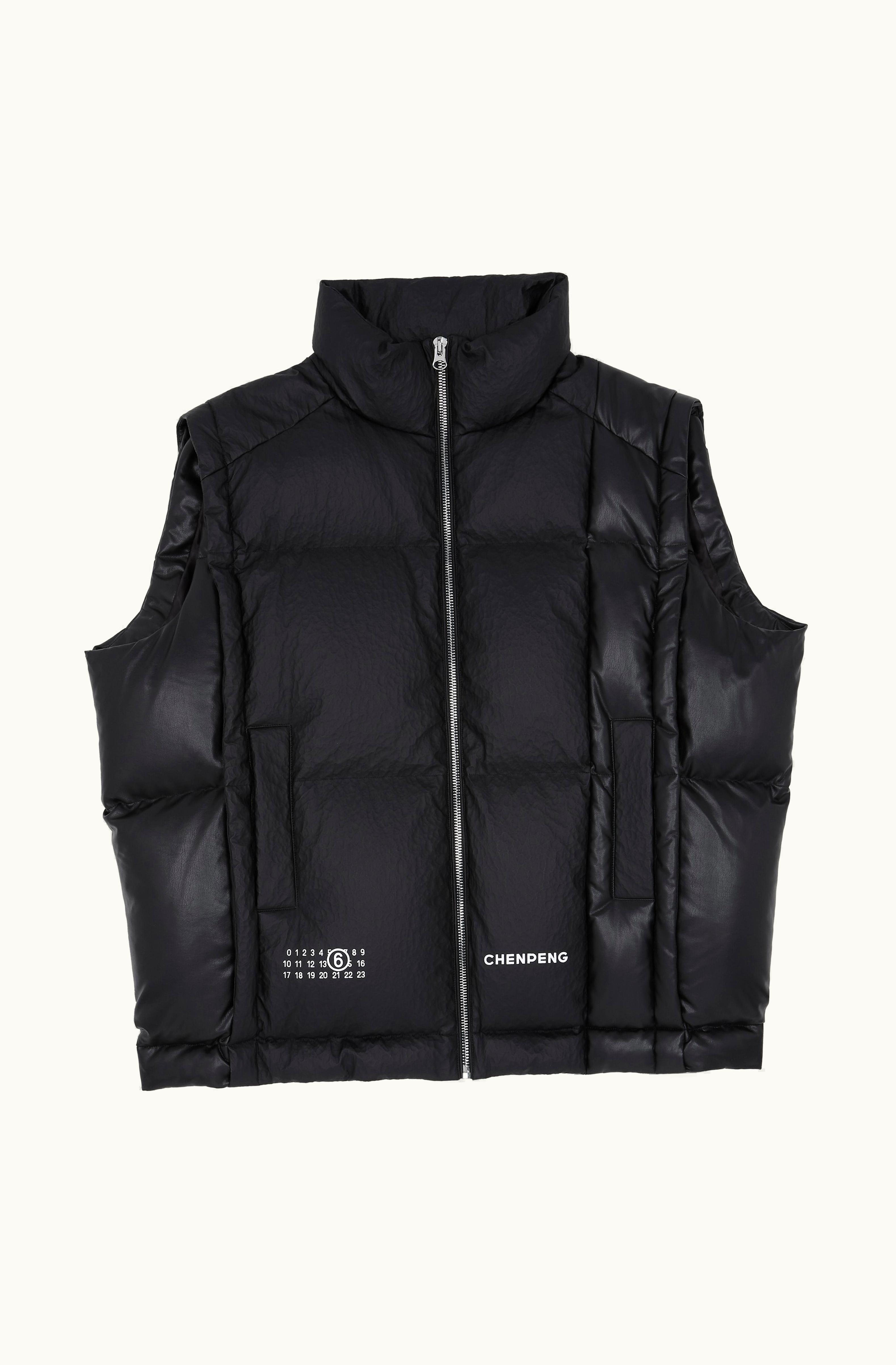 MM6 Maison Margiela MM6 Maison Margiela Women's Sleeveless Puffer Gilet | MM6 Black