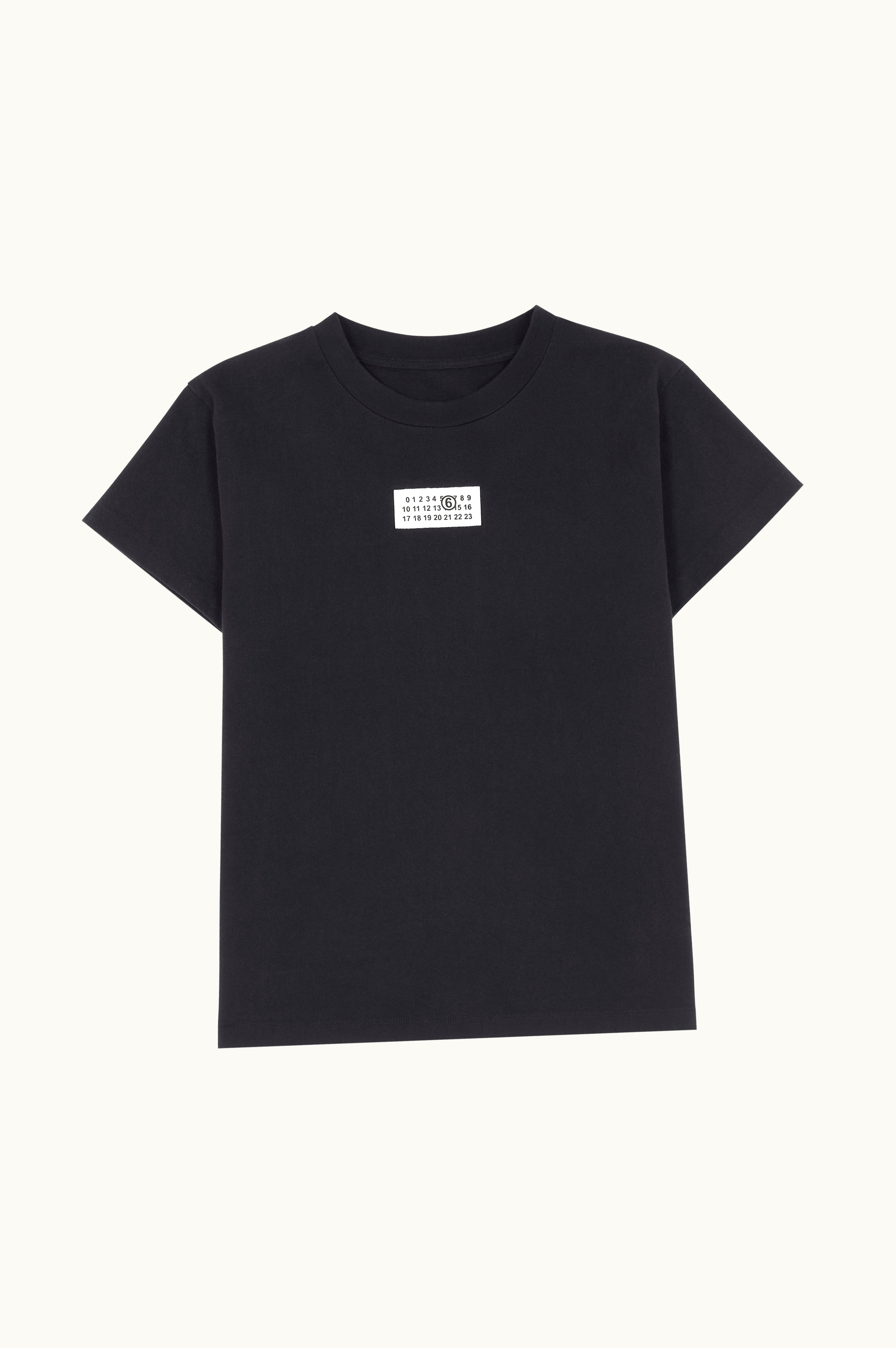 MM6 Maison Margiela MM6 Maison Margiela Women's Print Short-sleeve T-Shirt Black