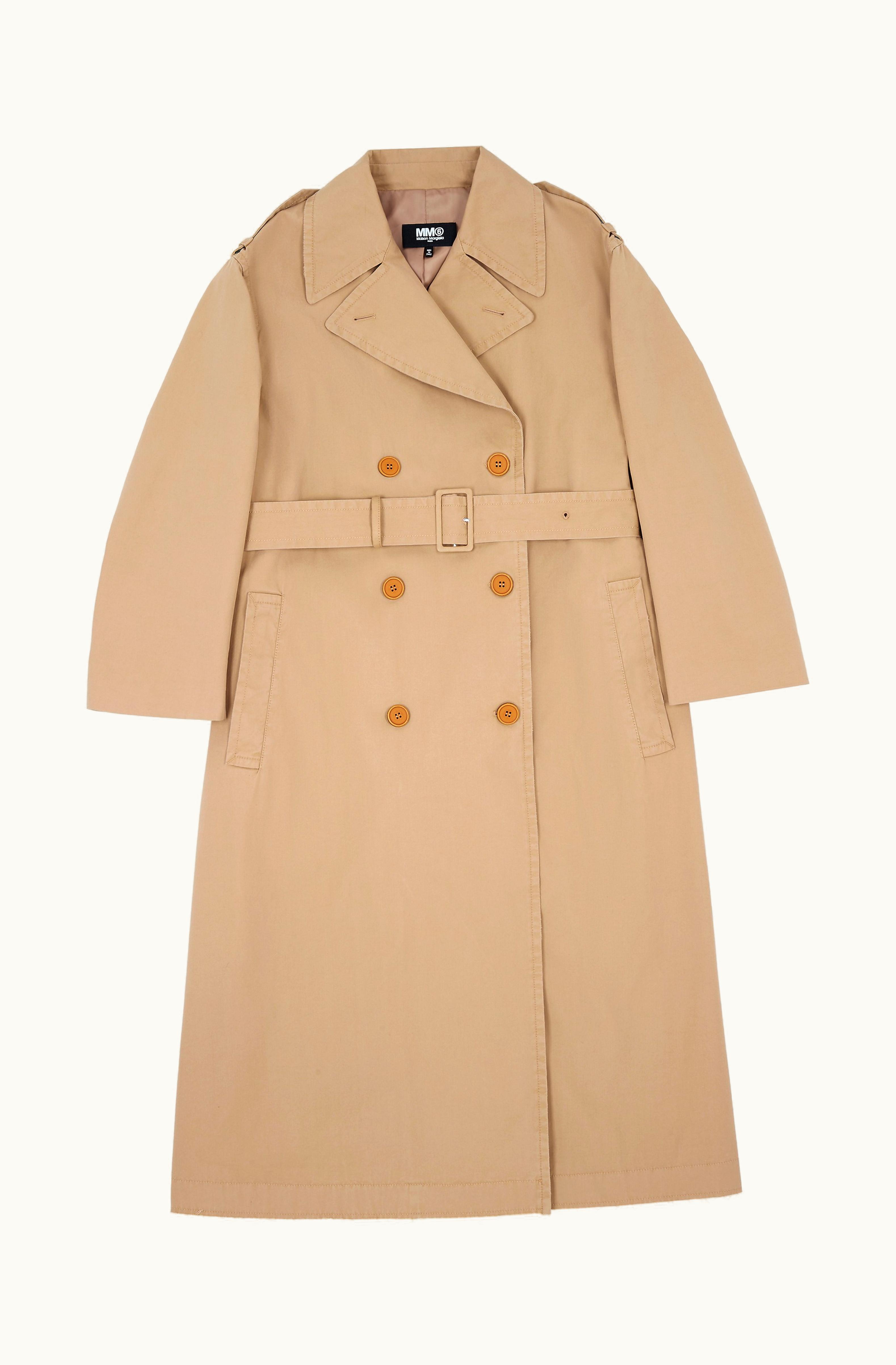 MM6 Maison Margiela MM6 Maison Margiela Women's Classic Trench Coat Beige