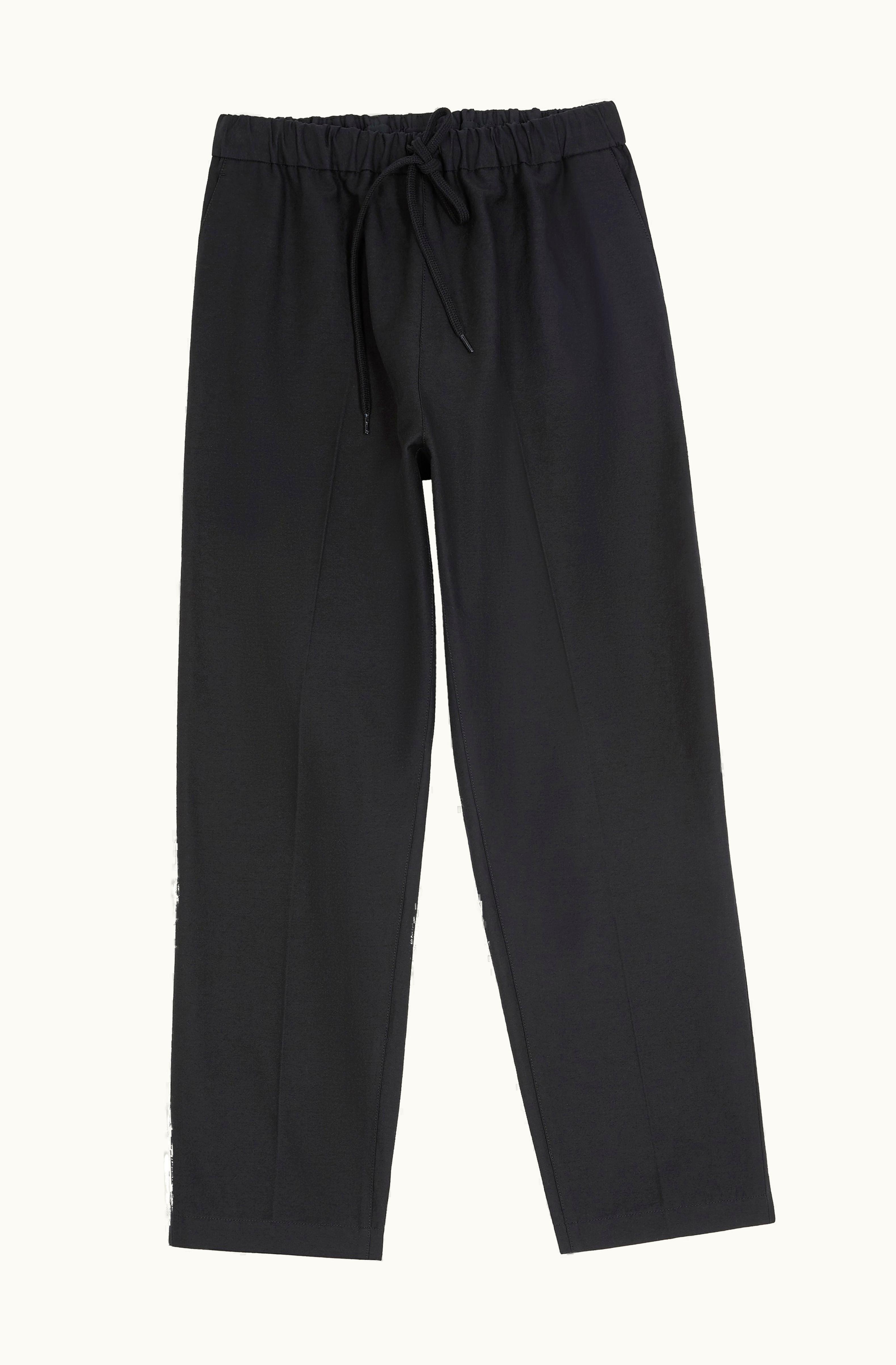 MM6 Maison Margiela MM6 Maison Margiela Trousers Silk Cotton Canvas Black