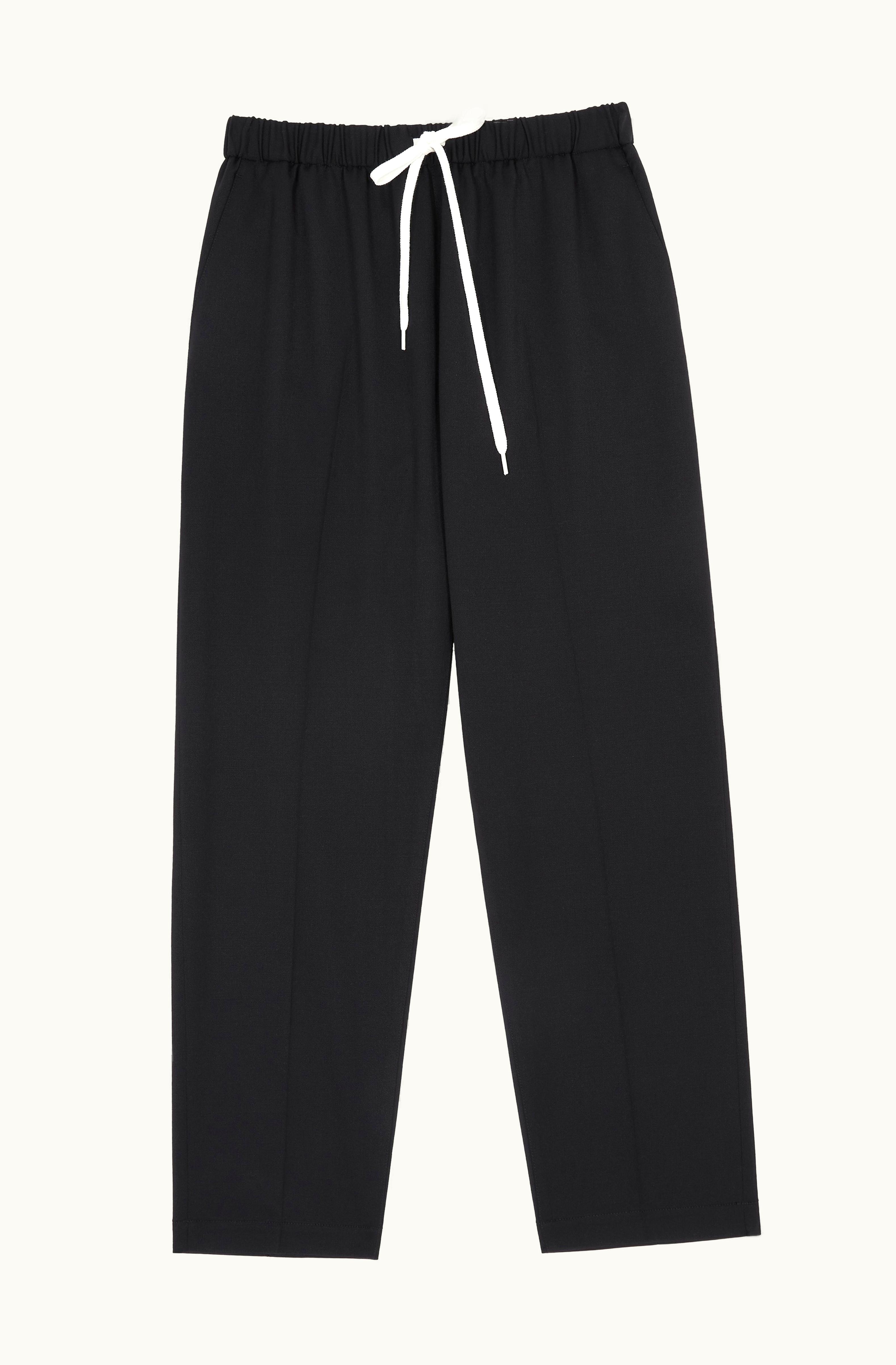 MM6 Maison Margiela MM6 Maison Margiela Women's Drawstring Tailored Trousers Black