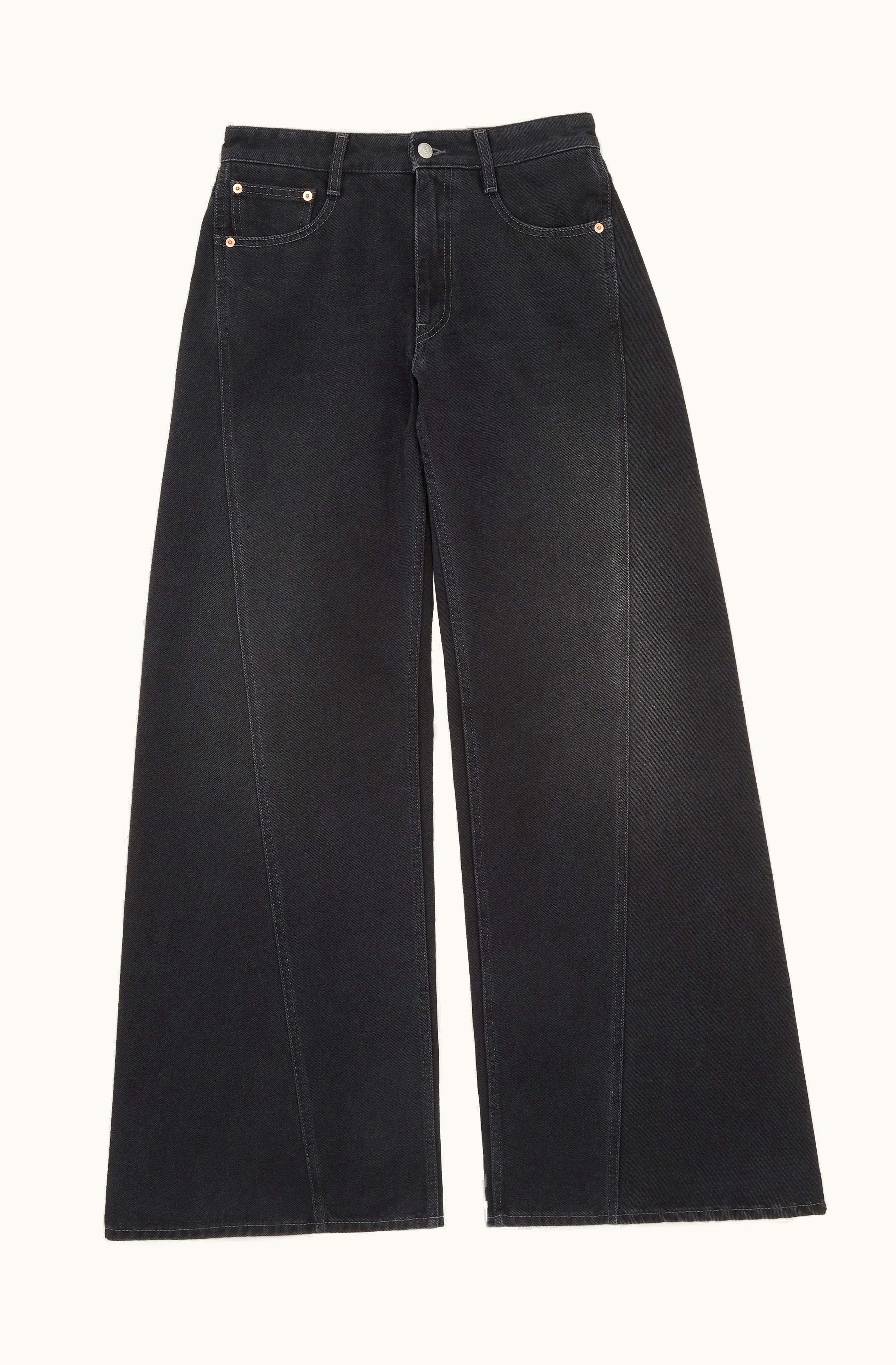 MM6 Maison Margiela MM6 Maison Margiela Women's Oversized Jeans Black