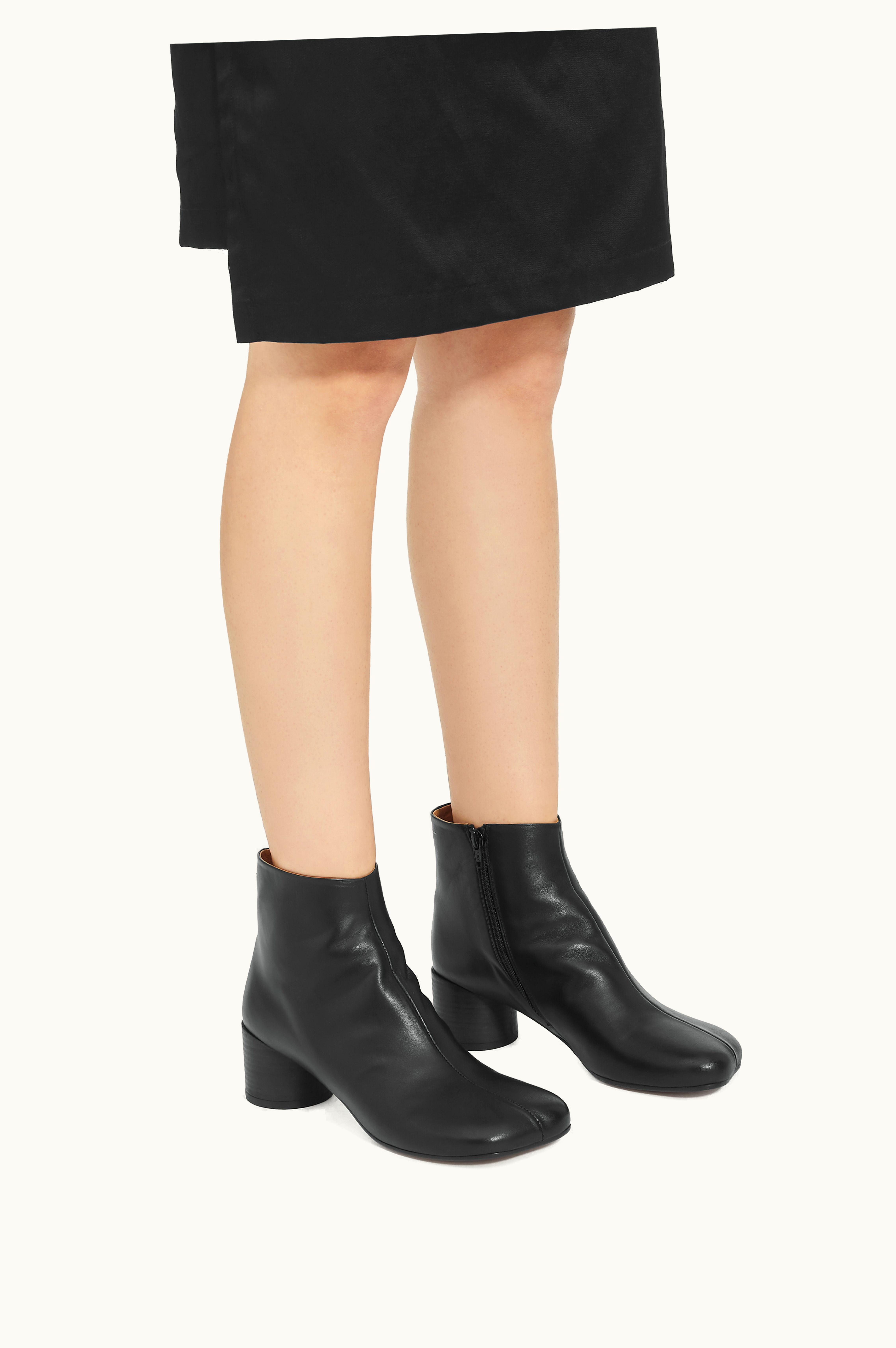 MM6 Maison Margiela MM6 Maison Margiela Women's Black Anatomic Ankle Boots Black