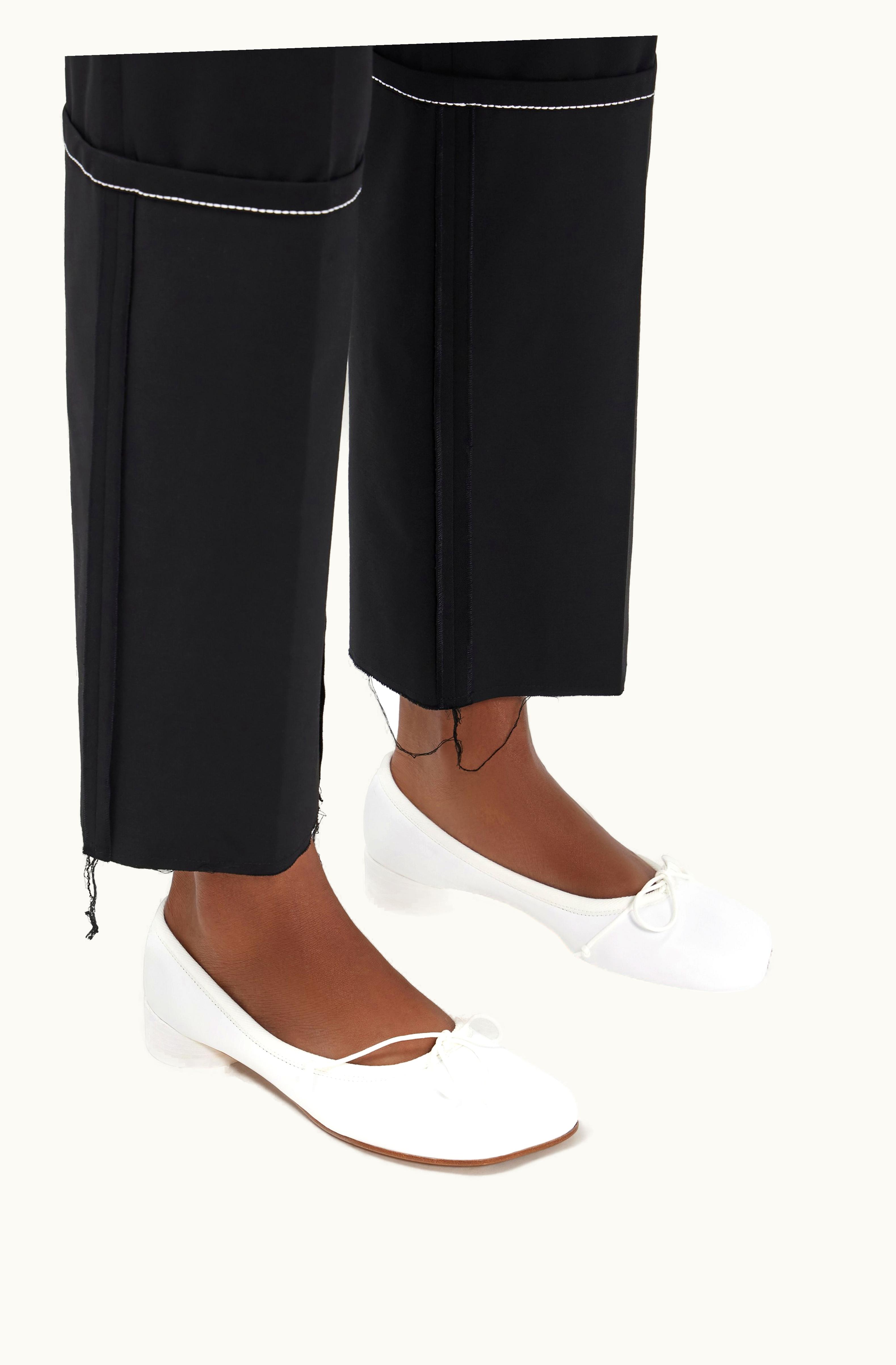 MM6 Maison Margiela MM6 Maison Margiela Low-Cut Ballerina Shoes Winter White