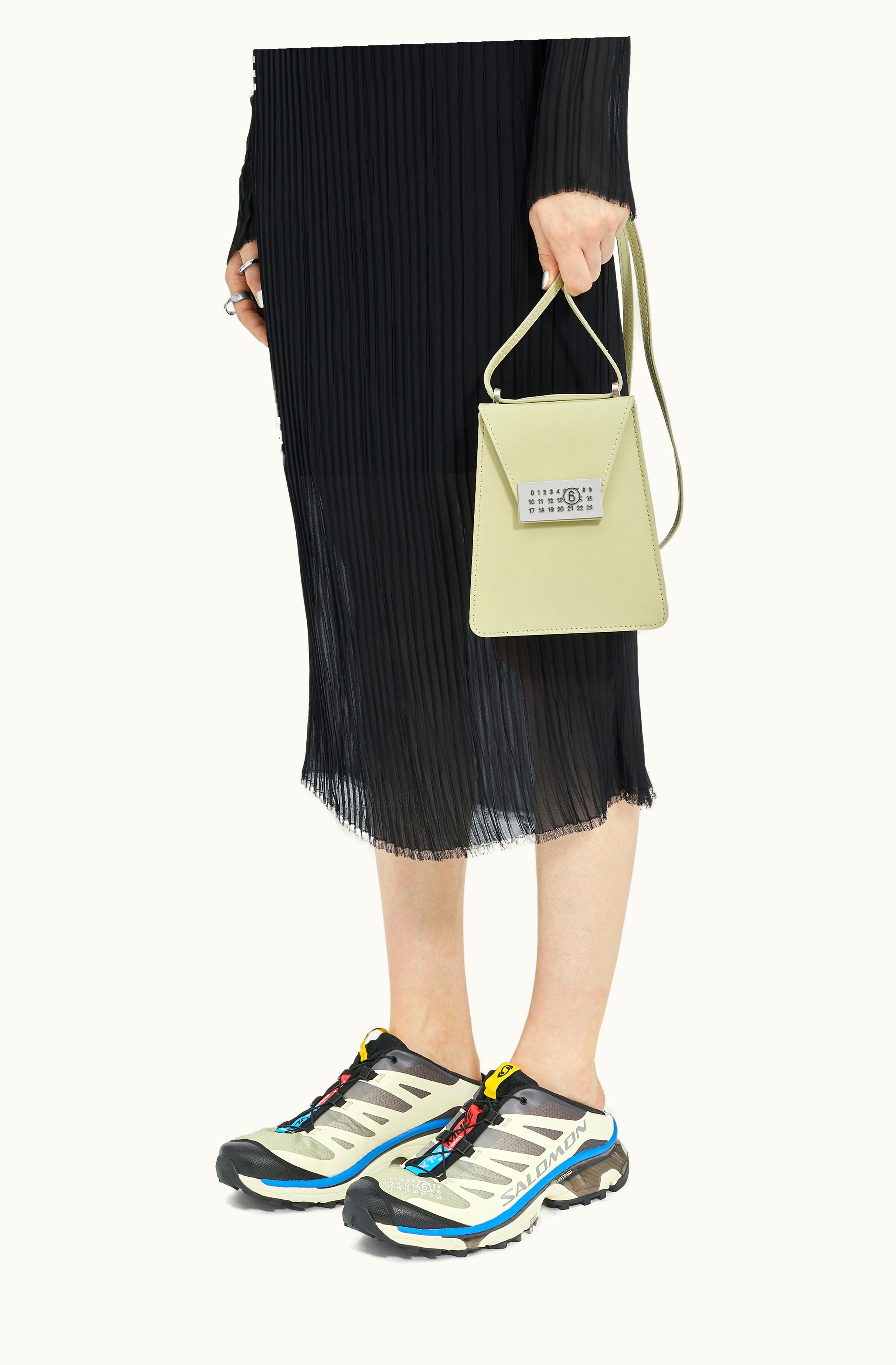 MM6 Maison Margiela MM6 Maison Margiela Numbers Vertical Mini Bag Aloe Vera