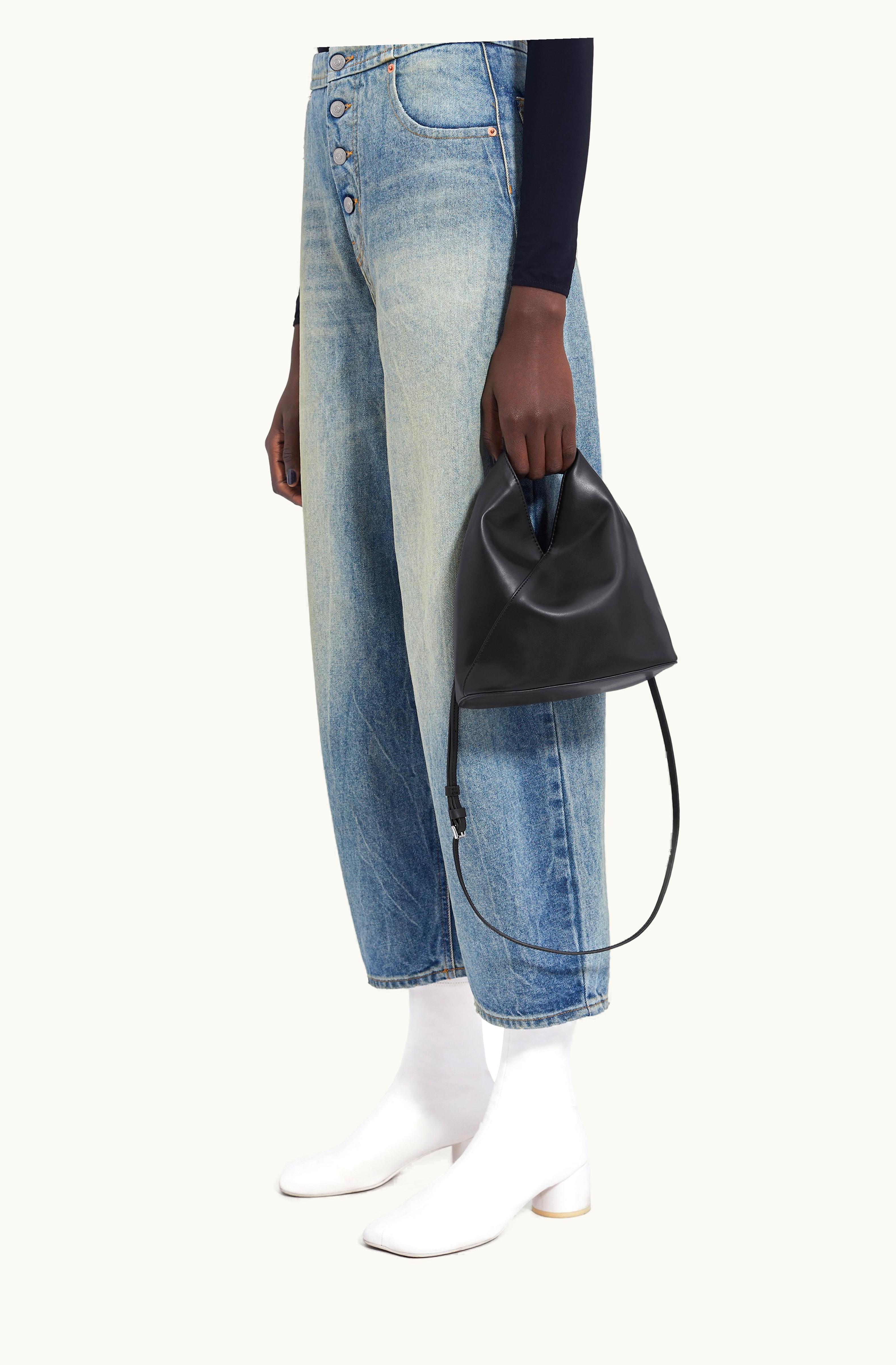 MM6 Maison Margiela MM6 Maison Margiela Japanese Crossbody Bag Faux Leather Black