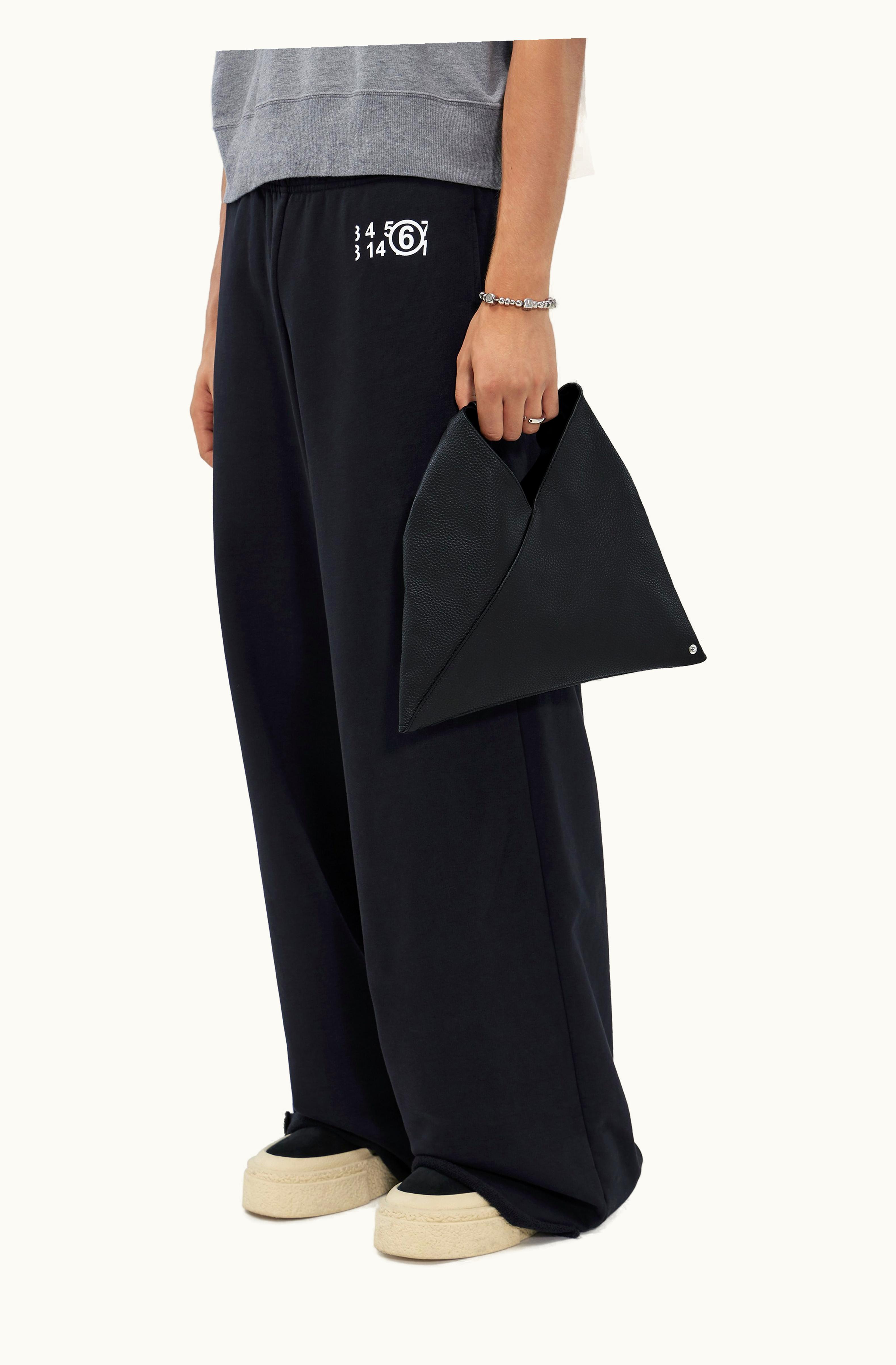 MM6 Maison Margiela MM6 Maison Margiela Japanese Bag In Grained Leather Black