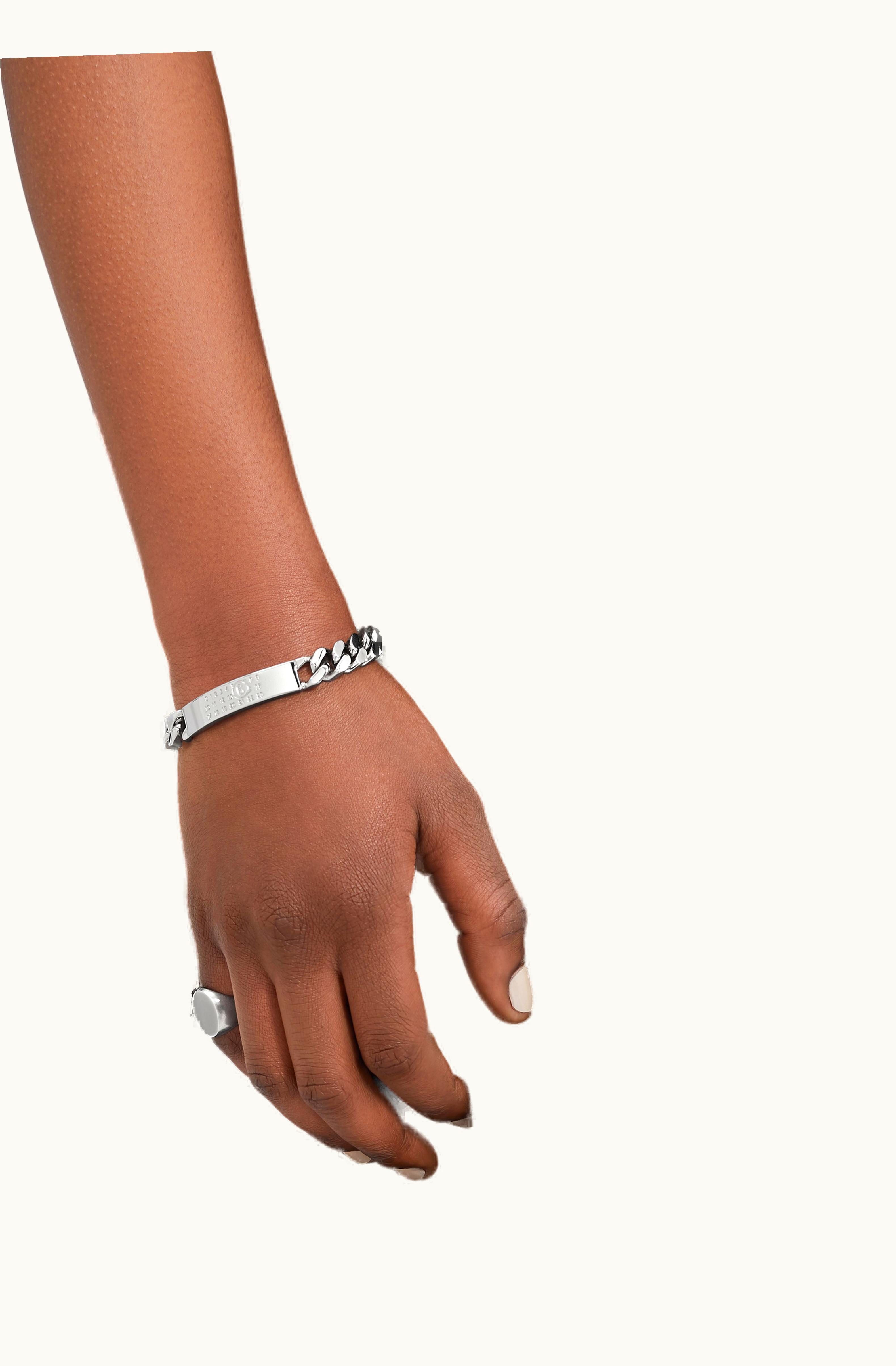 MM6 Maison Margiela MM6 Maison Margiela Women's Classic Chain Bracelet Palladium