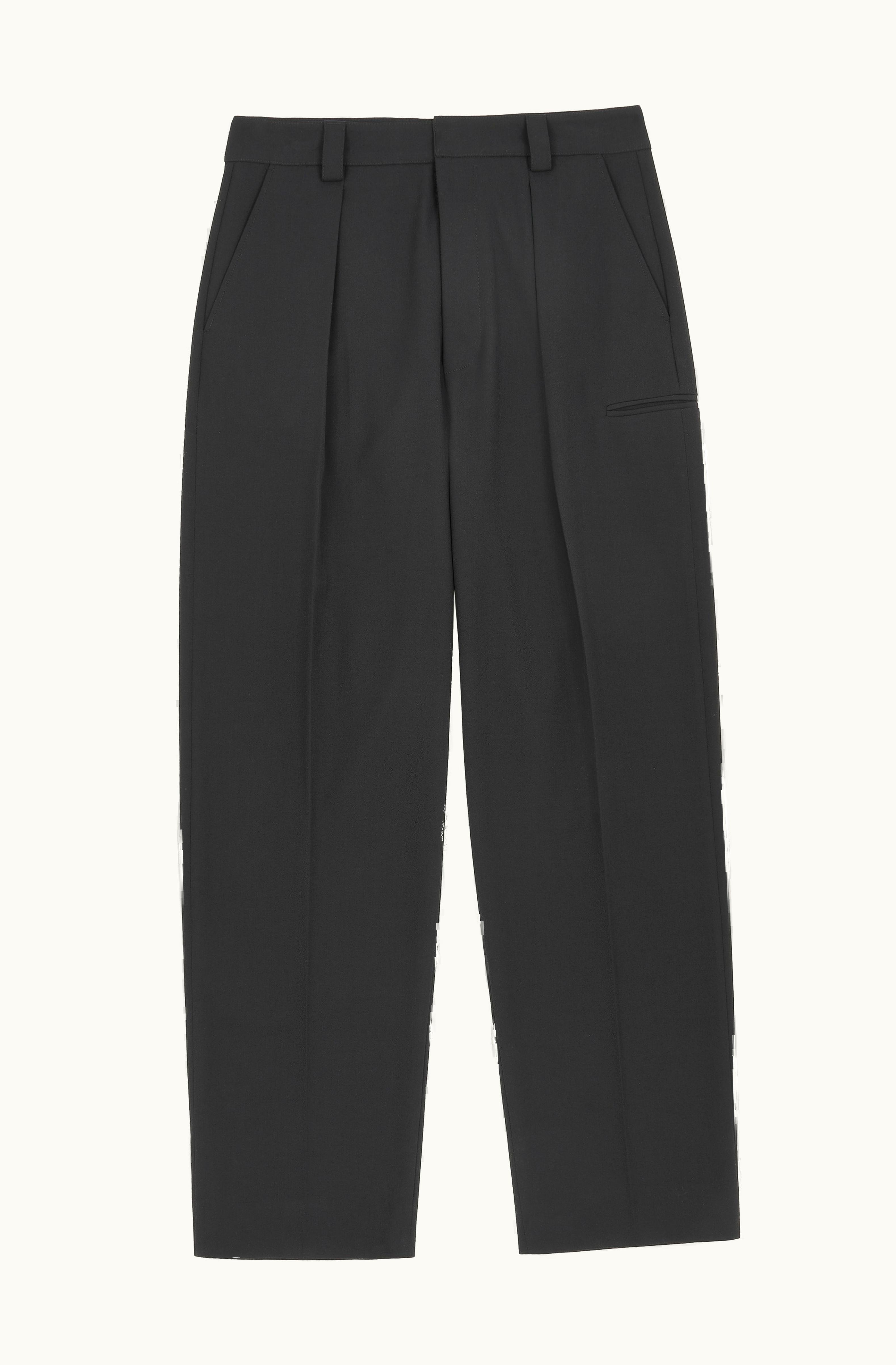 MM6 Maison Margiela MM6 Maison Margiela Light Fluid Gabardine Trousers Black