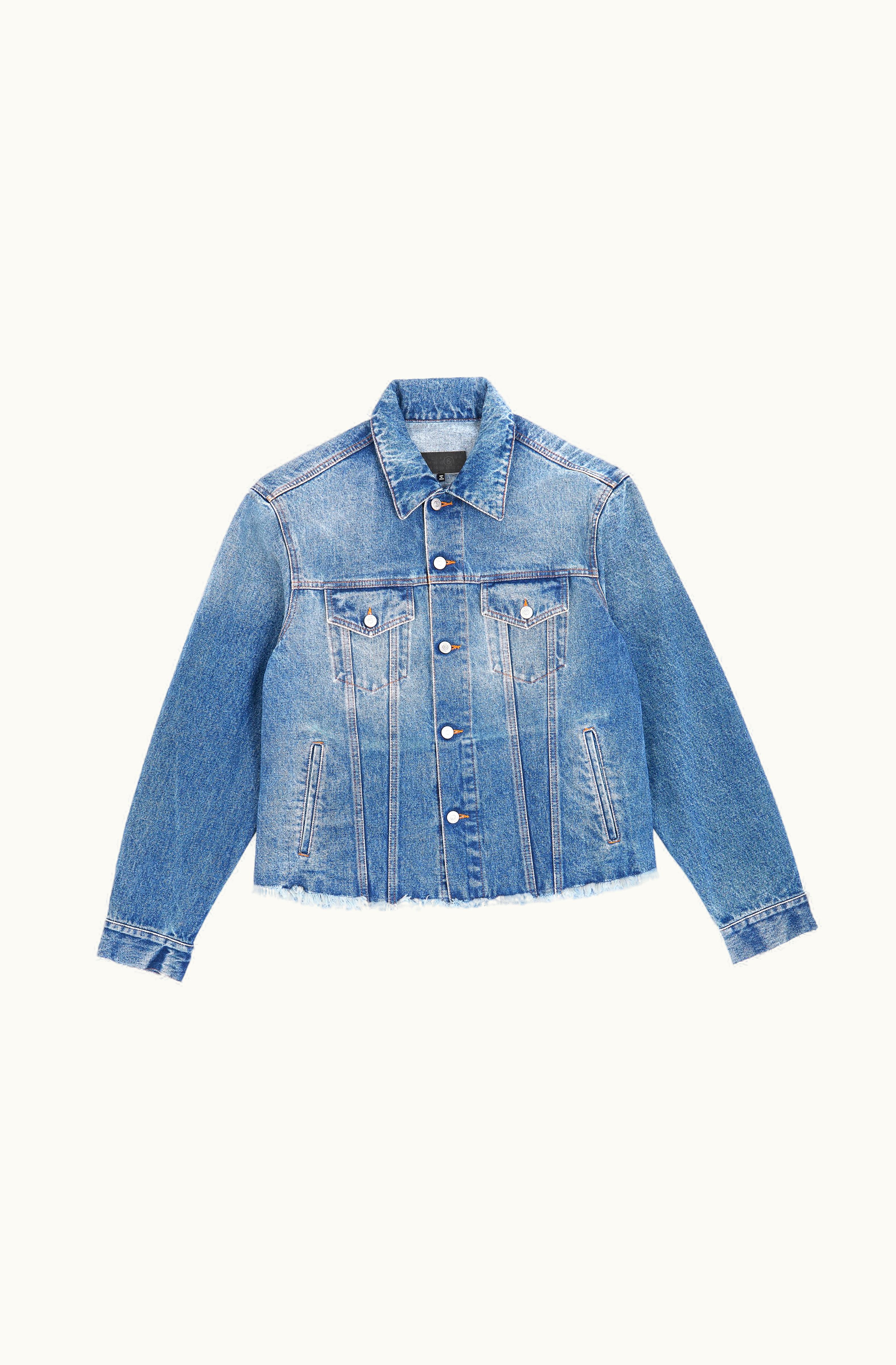 MM6 Maison Margiela MM6 Maison Margiela Light Blue Denim Jacket Light Blue