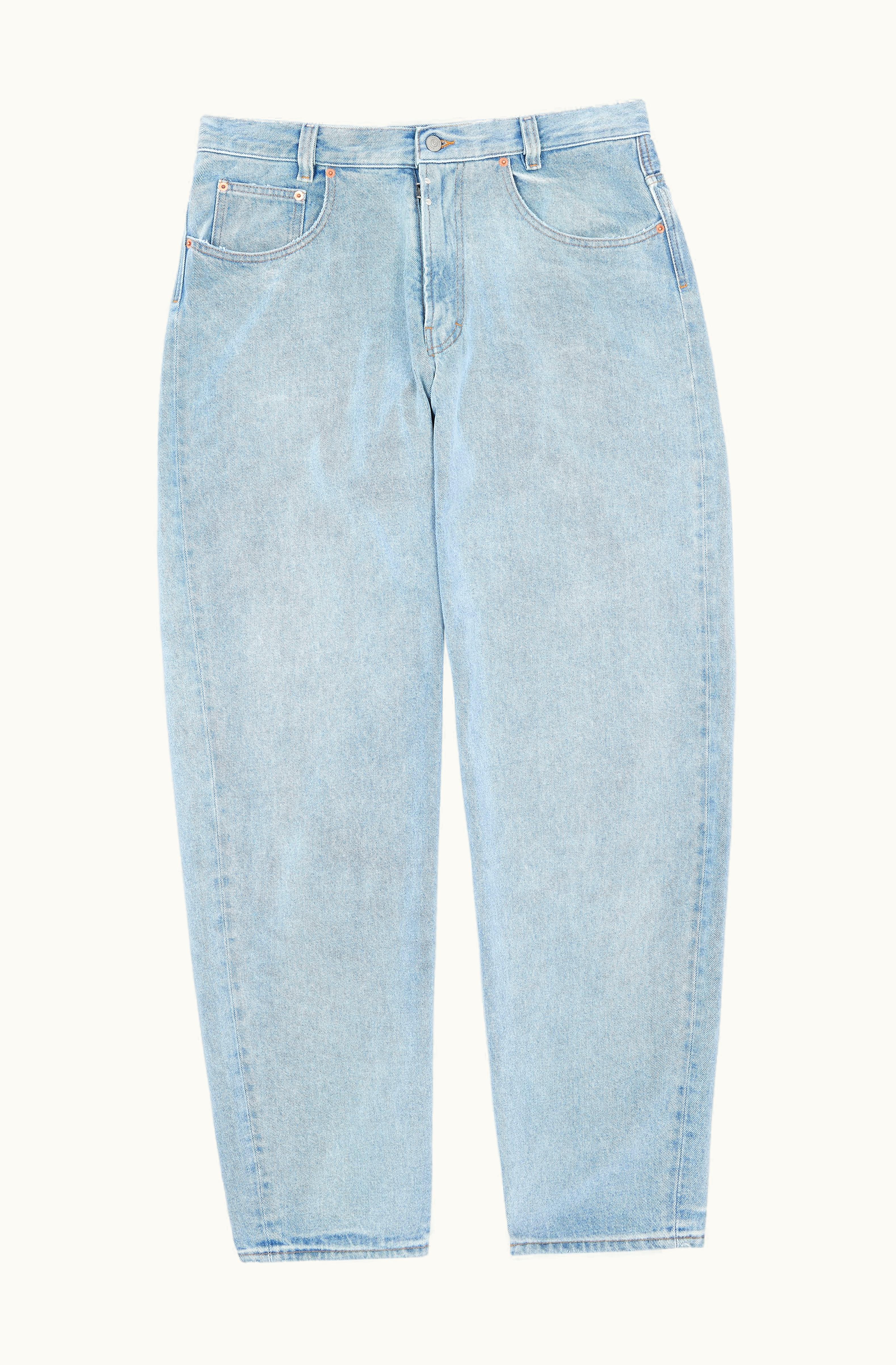 MM6 Maison Margiela MM6 Maison Margiela Oversized Jeans Light Blue