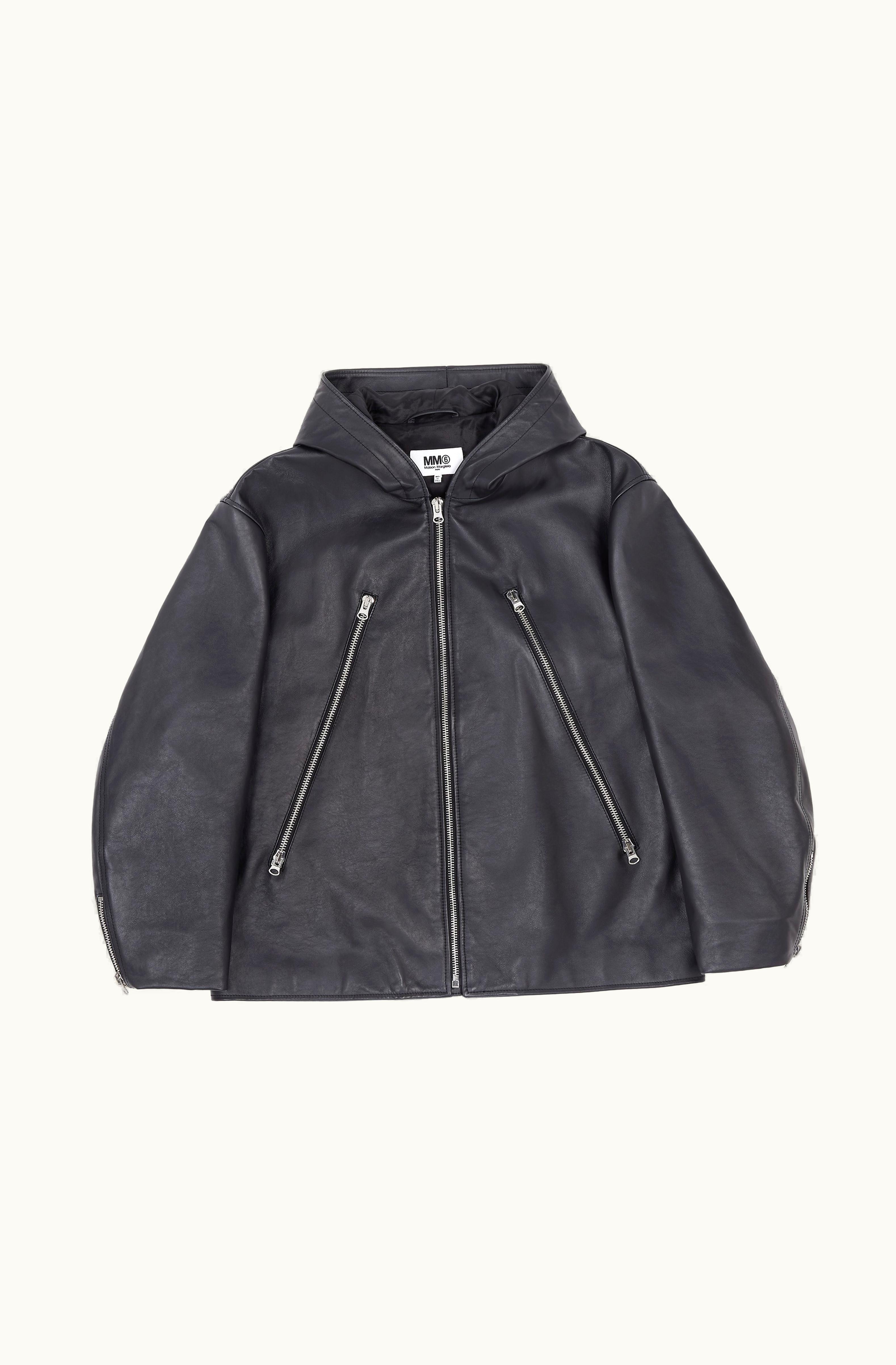 MM6 Maison Margiela MM6 Maison Margiela Men's Hooded Jacket Black