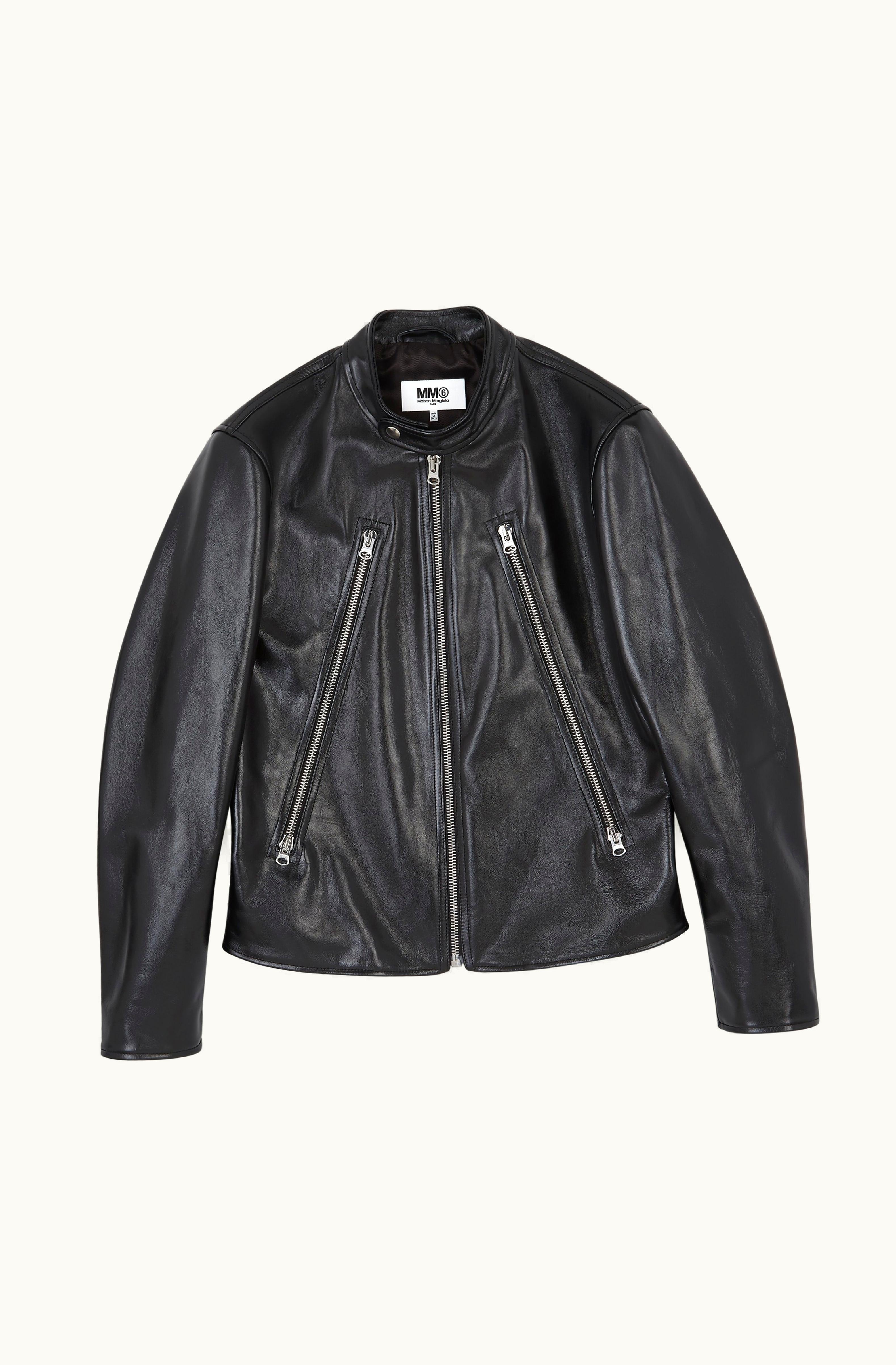 MM6 Maison Margiela MM6 Maison Margiela Biker Jacket Black
