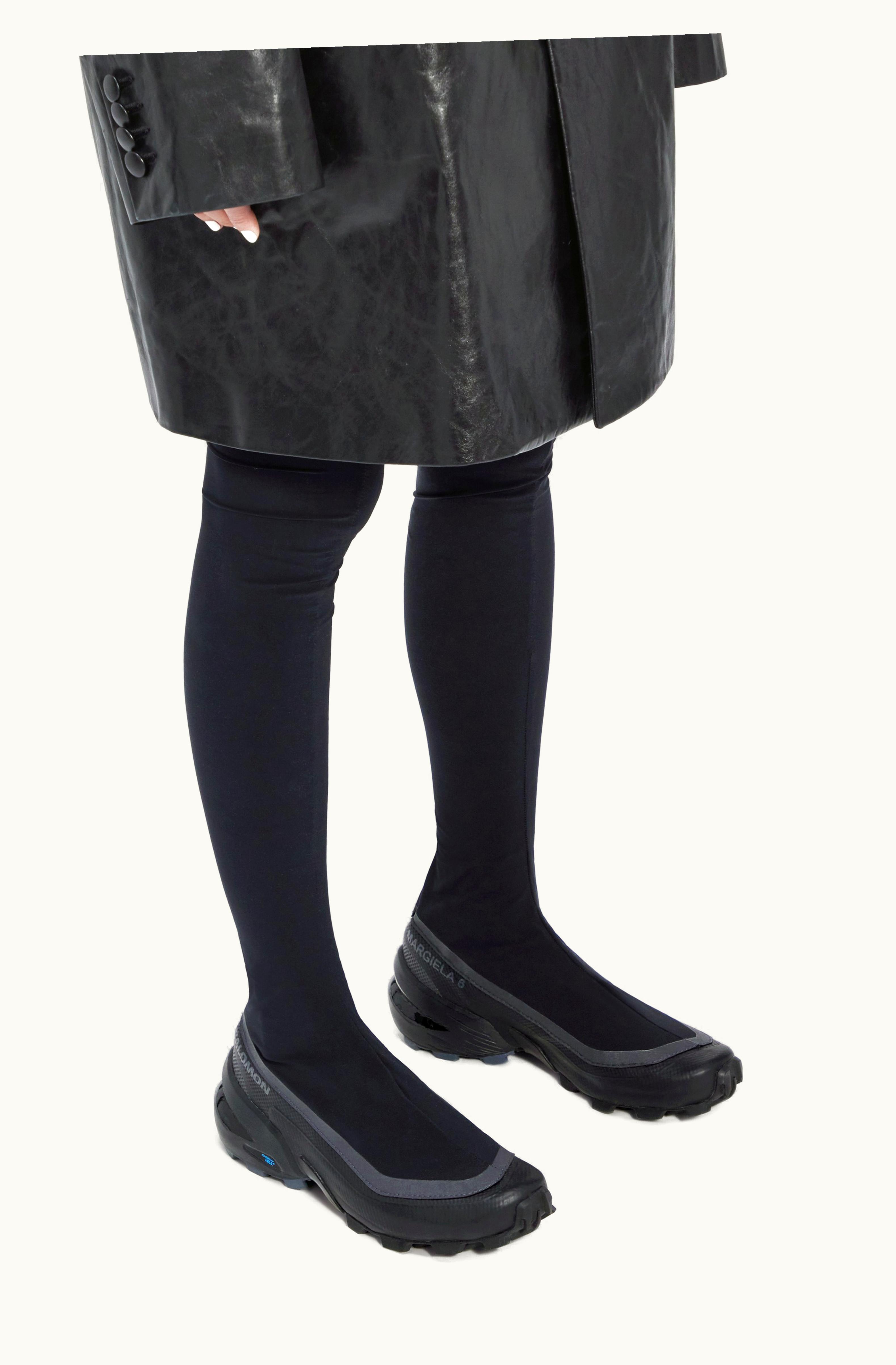 MM6 Maison Margiela MM6 Maison Margiela Salomon Thigh High Boot For Men Black