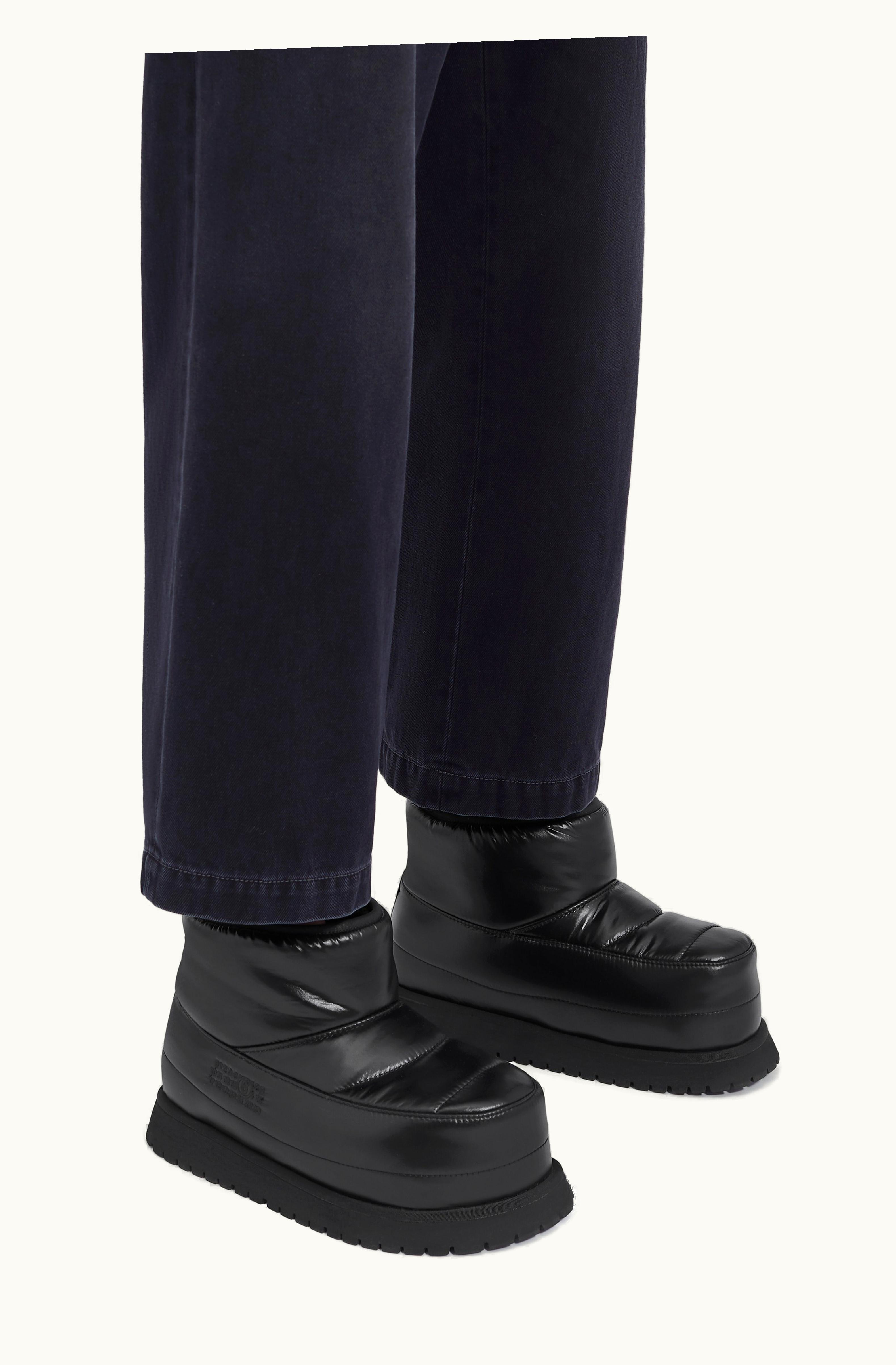 MM6 Maison Margiela MM6 Maison Margiela Men's Après Ski Boots Black